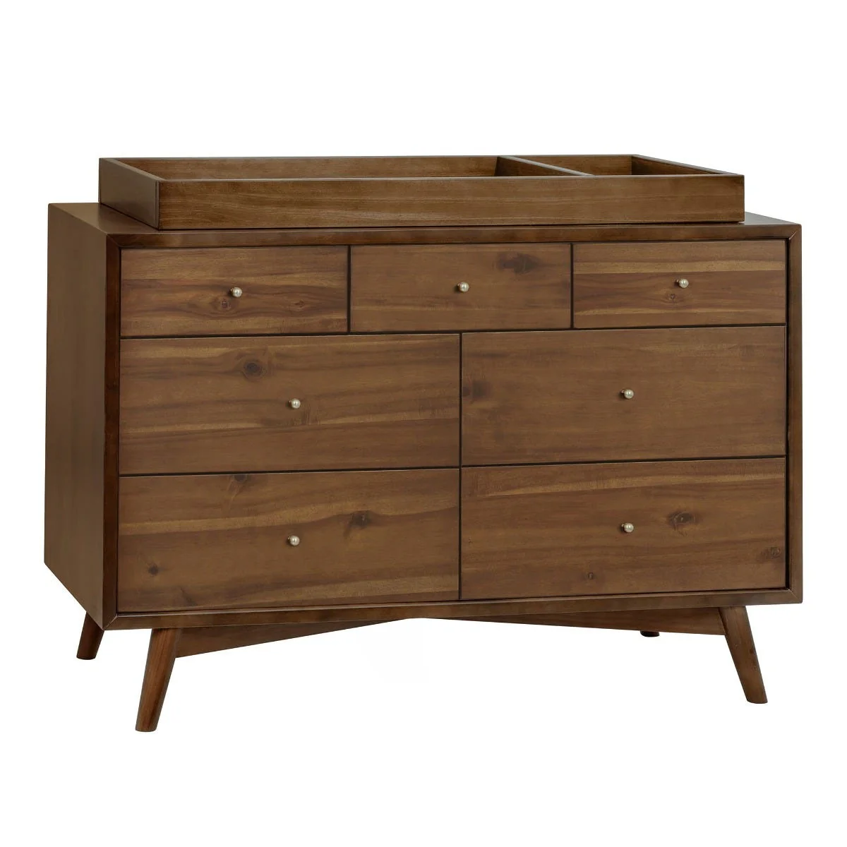 Commode 7 Tiroirs Palma - Noyer - Image 4