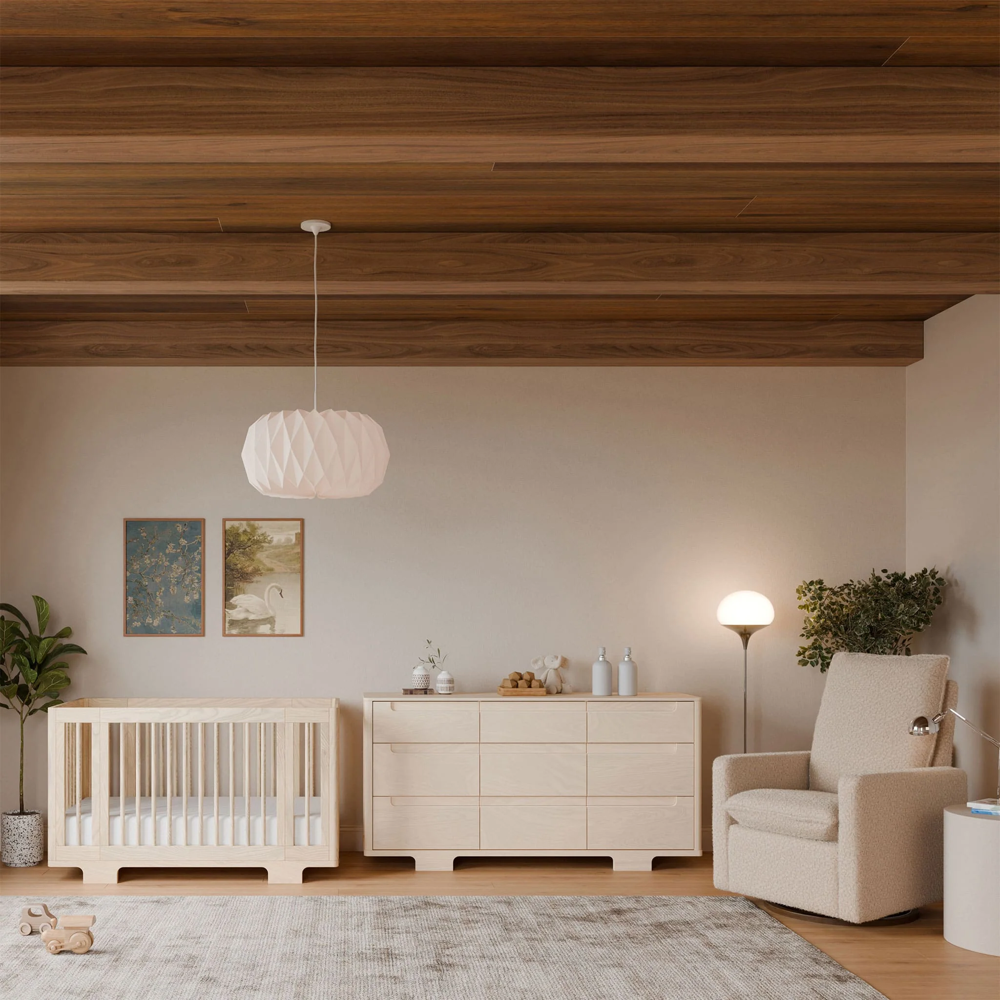 Commode 9 Tiroirs Yuzu - Naturel Lavé - Image 9