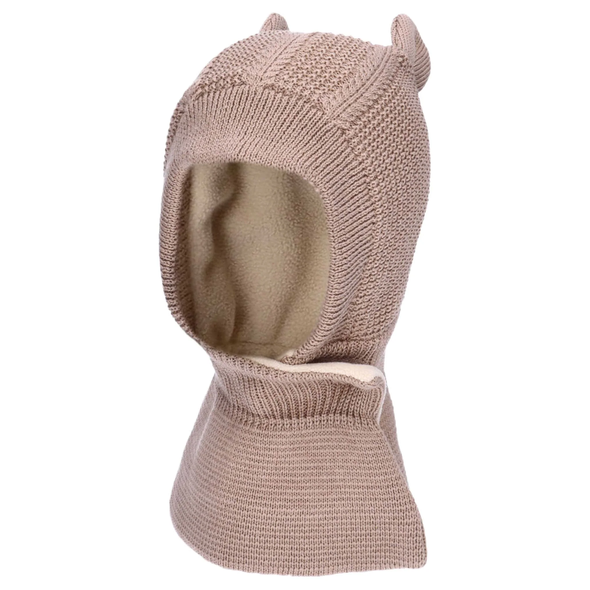 Cagoule Tricot Merino Ours 3-18mois - Image 3