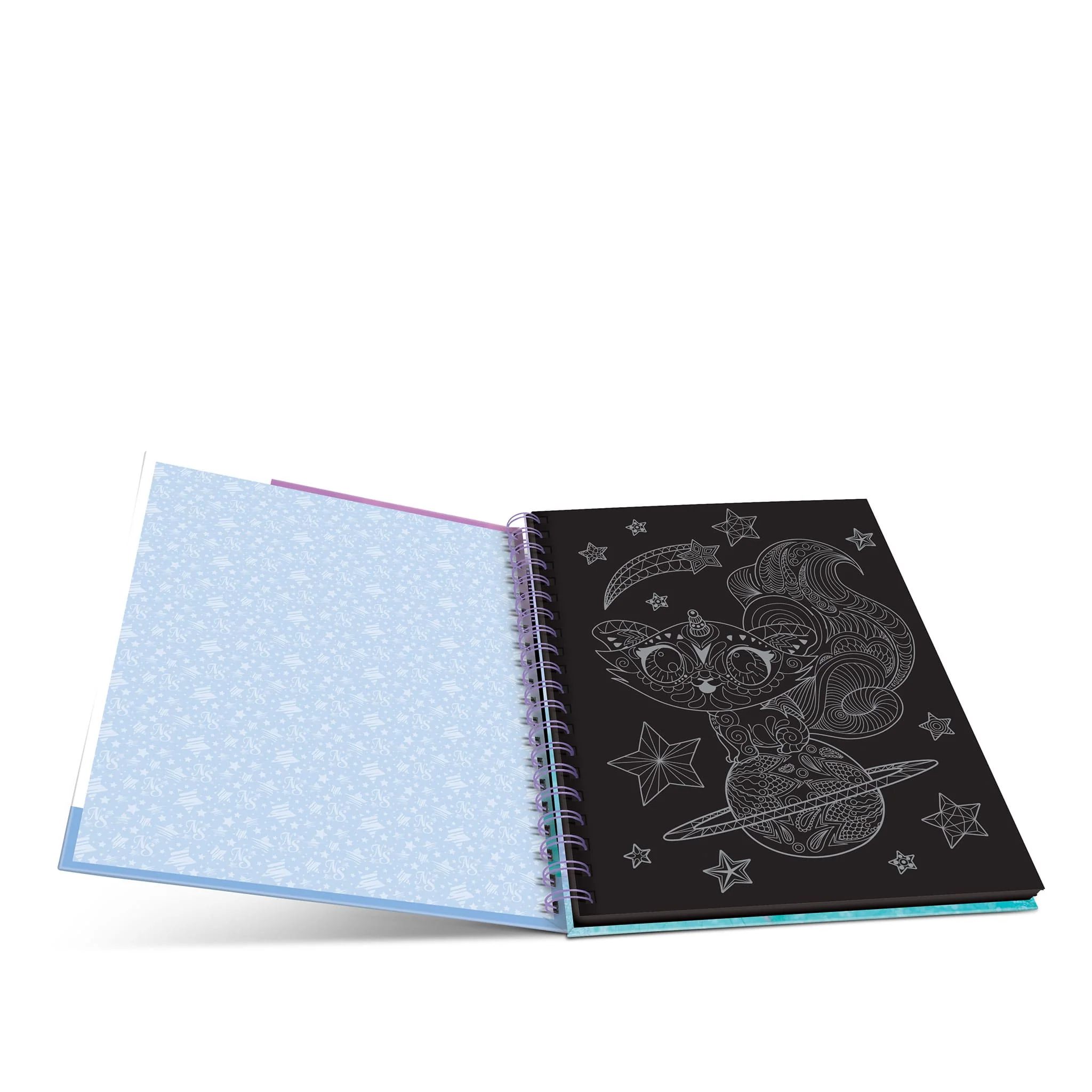 Cahier Coloriage à Pages Noires D'Isadora - Image 4