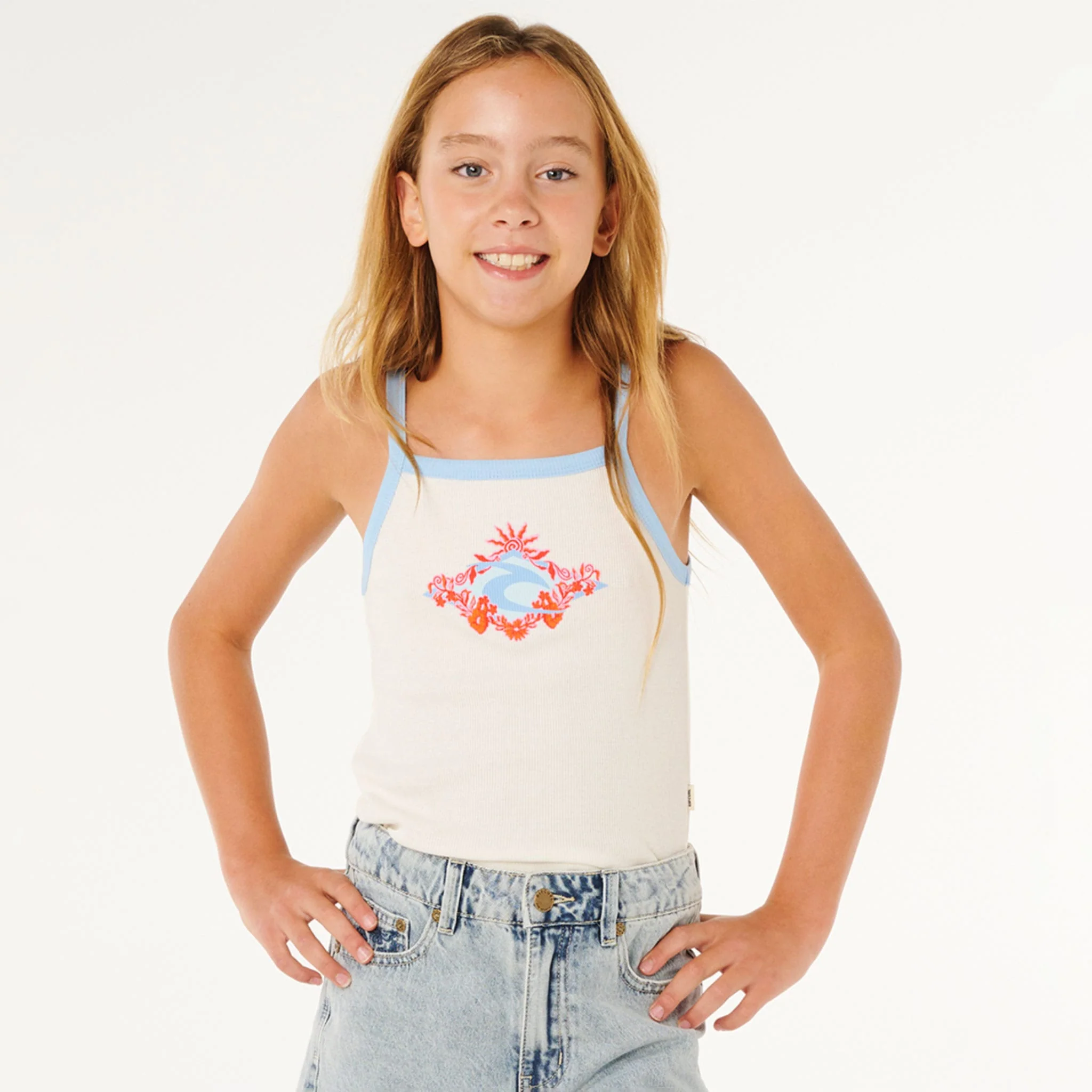 Camisole Côtelé Sunshine 8-14ans - Image 2