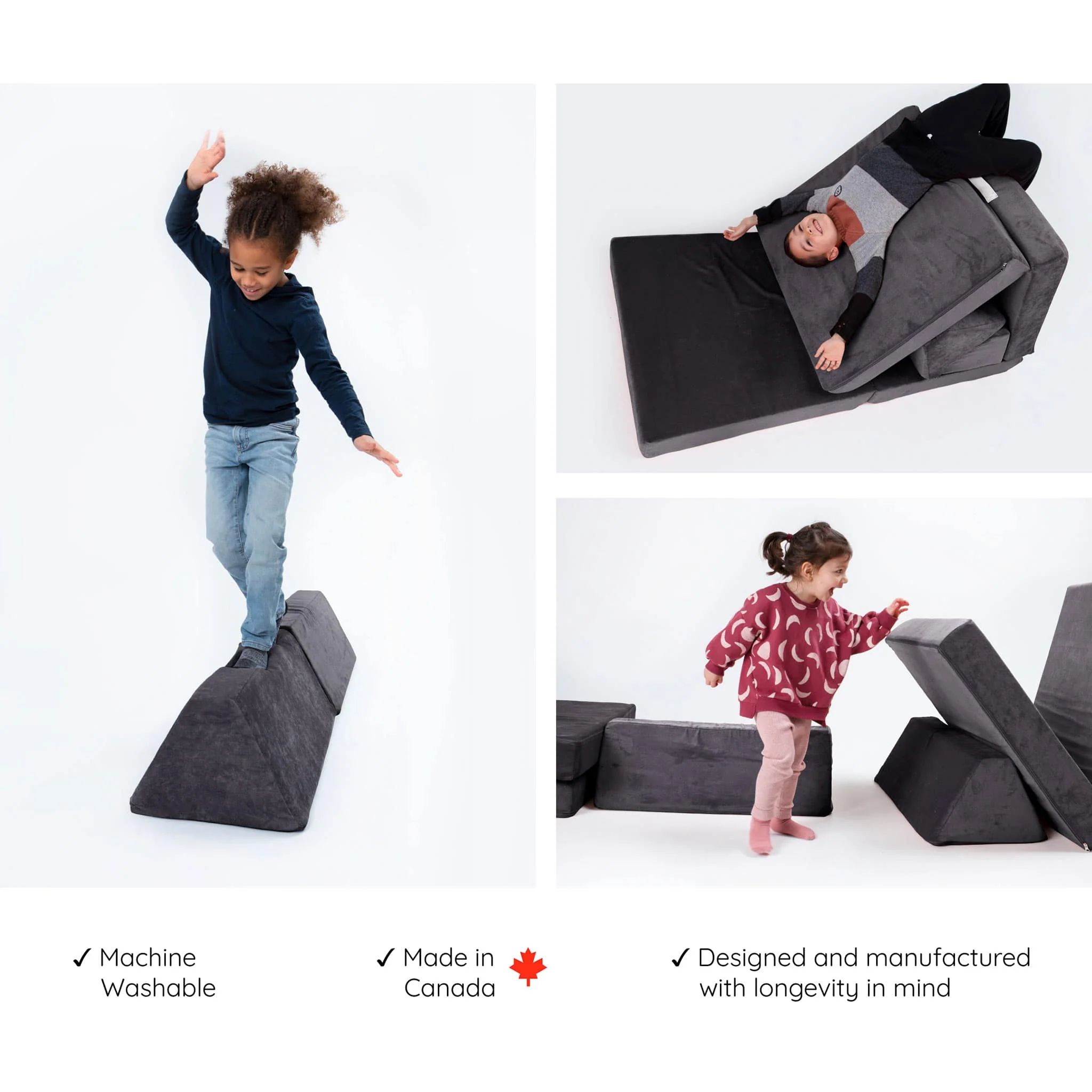 Canapé Modulaire Complet - Charcoal Chill - Image 4