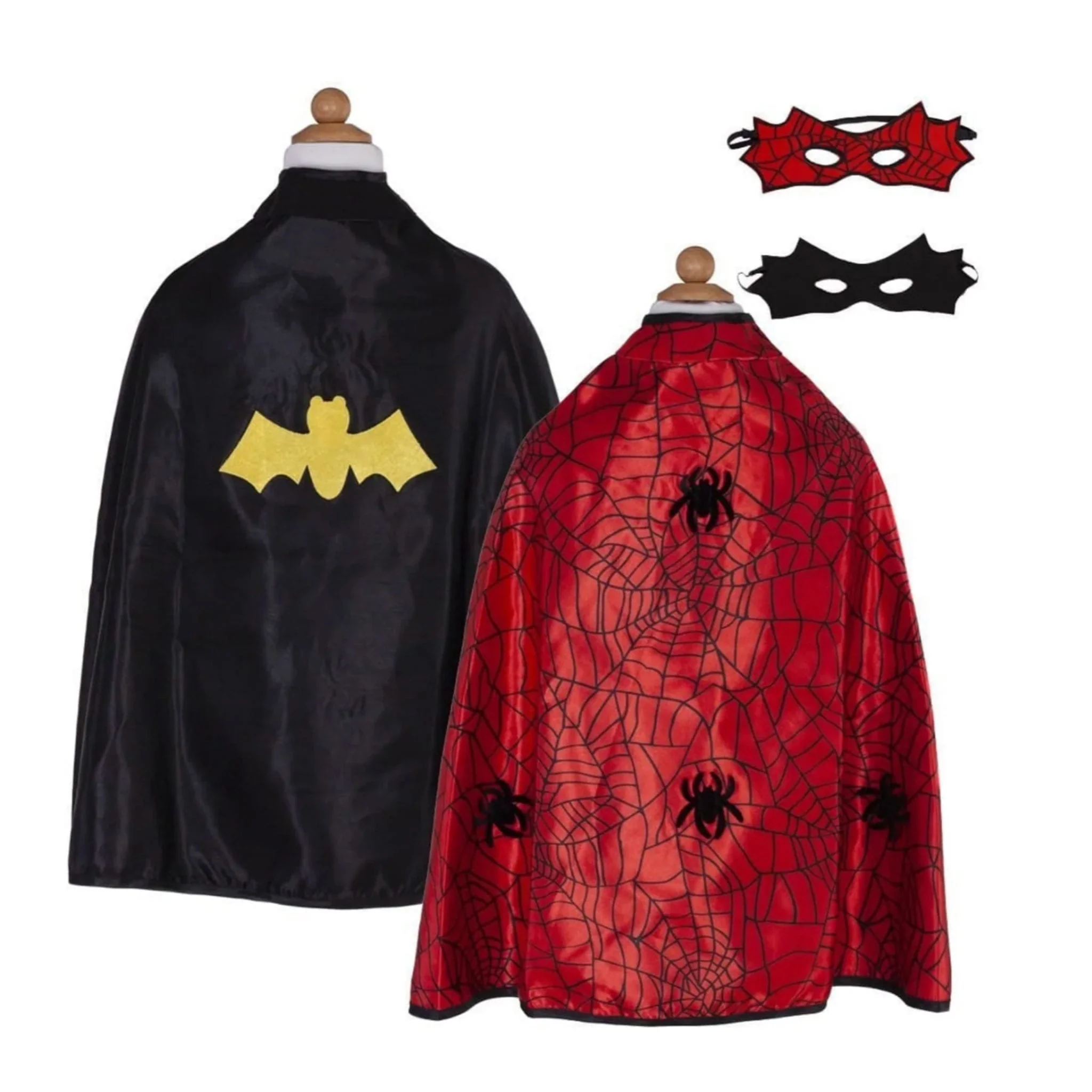 Cape Réversible Araignée/Chauve-Souris - 4-6ans