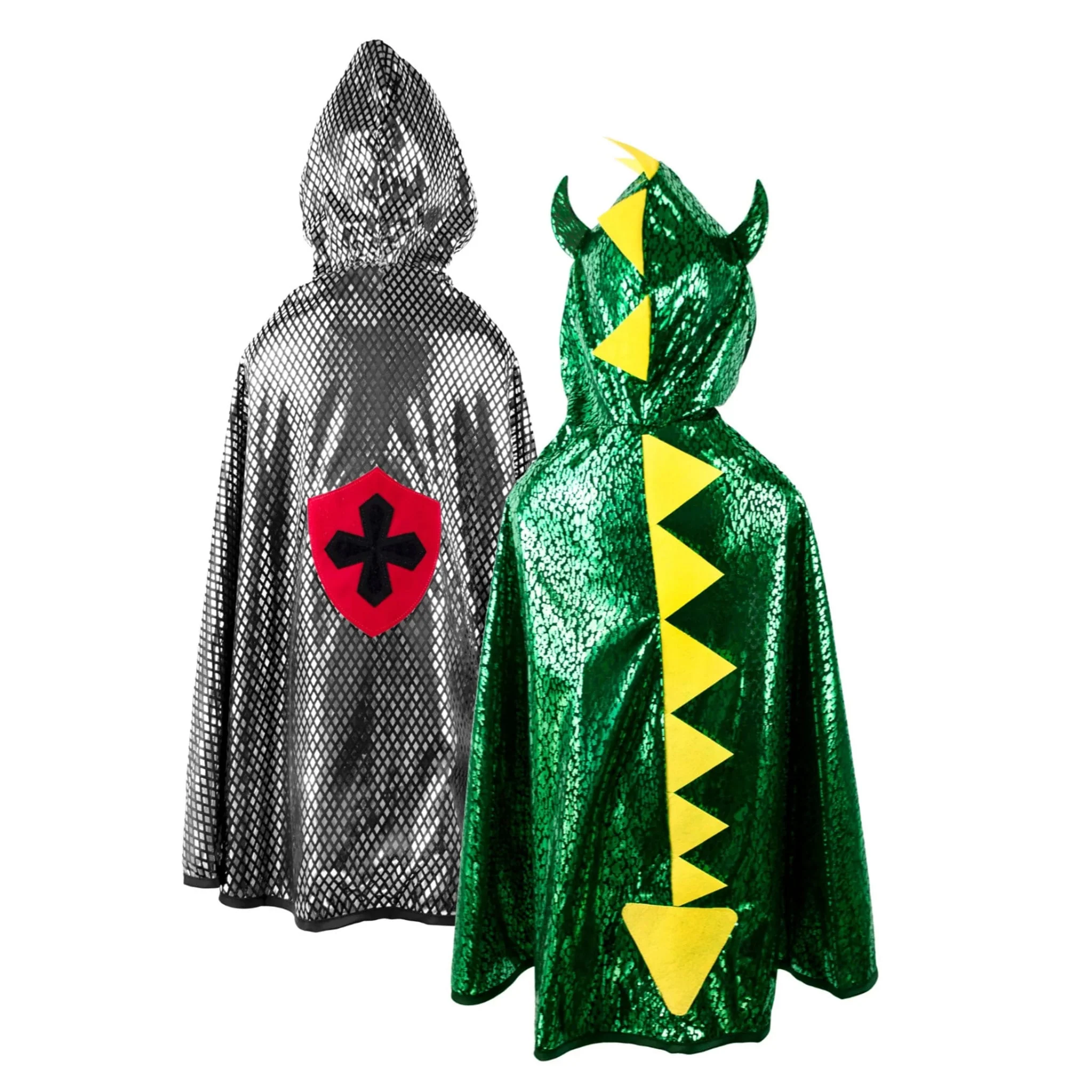 Cape Réversible Dragon/Chevalier - 5-6ans
