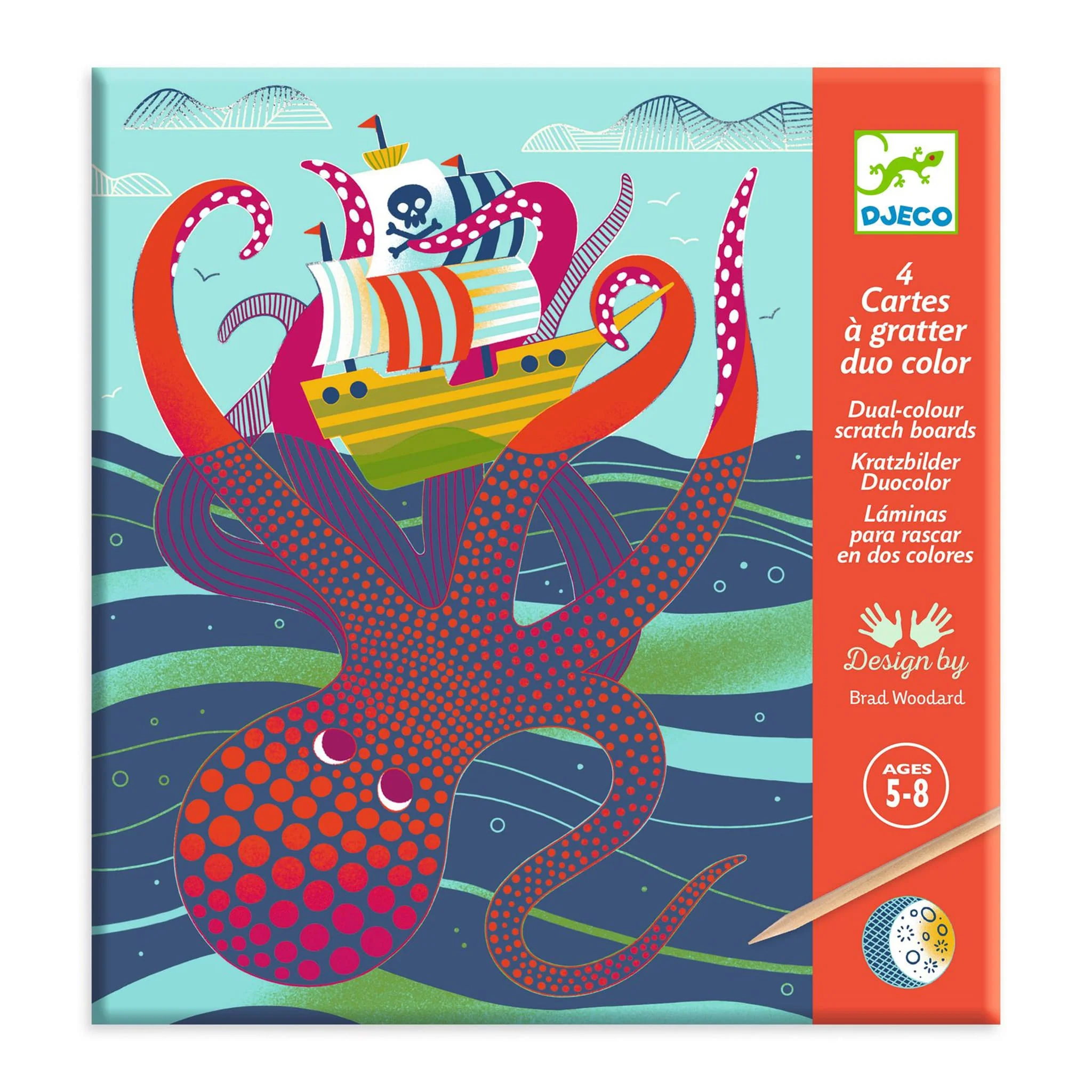 Cartes Ă gratter - Dessus-Dessous