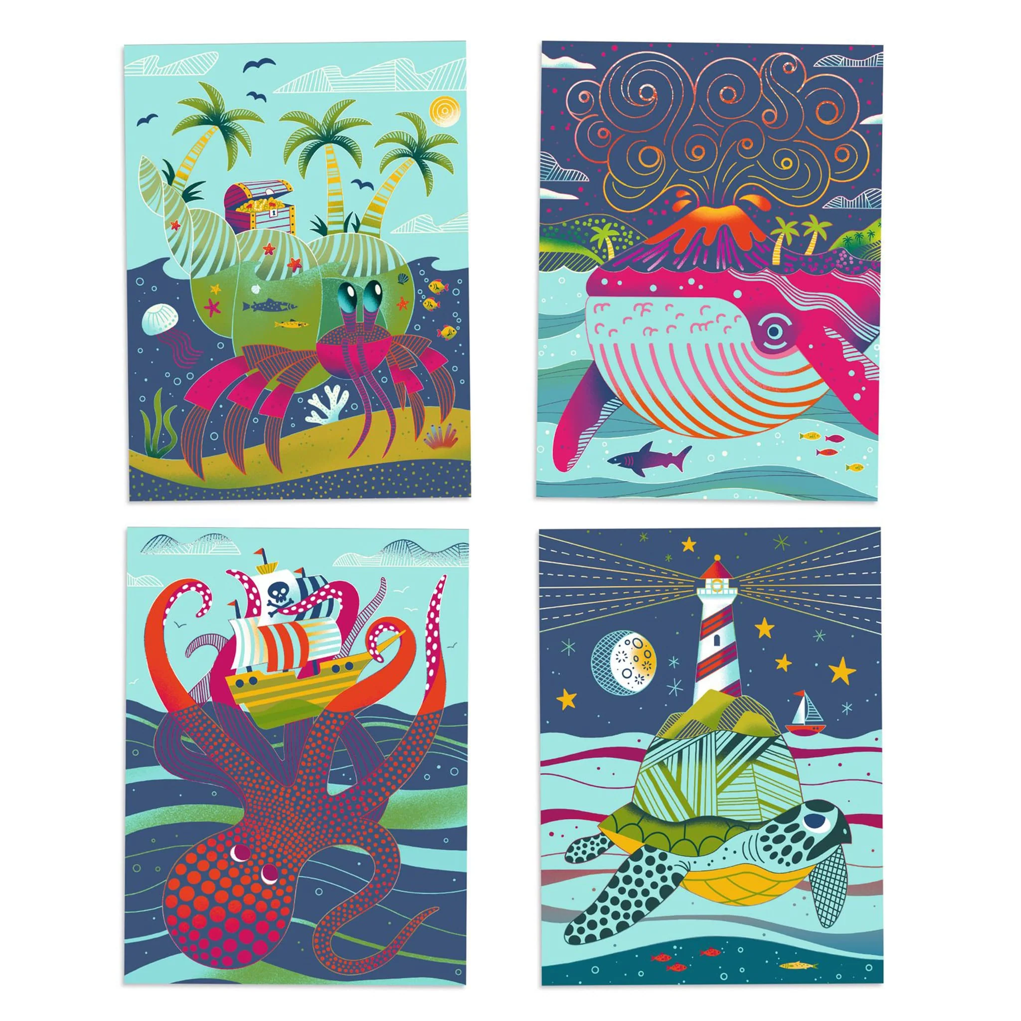 Cartes Ă gratter - Dessus-Dessous - Image 2