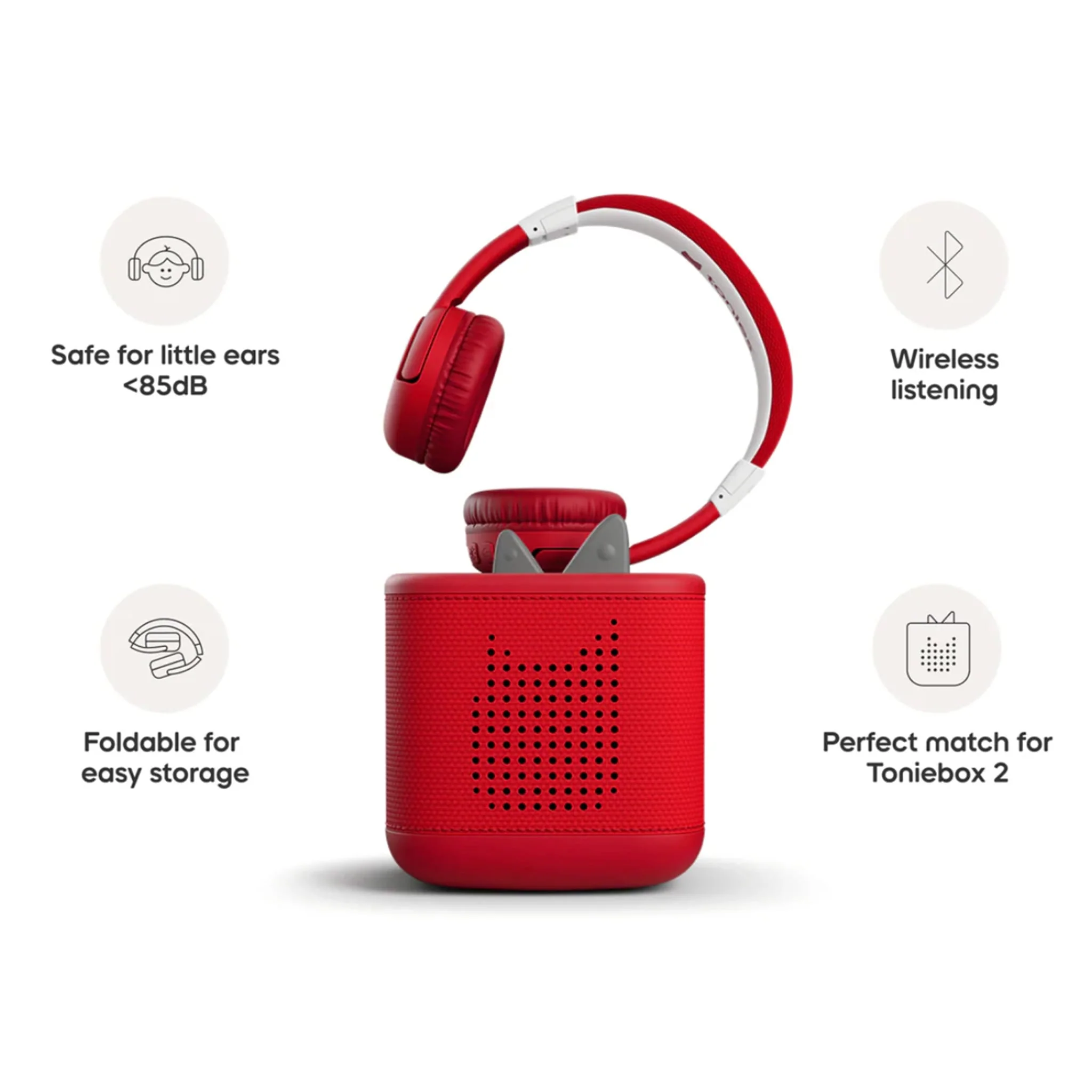 Casque Bluetooth - Rouge Sunset - Image 4