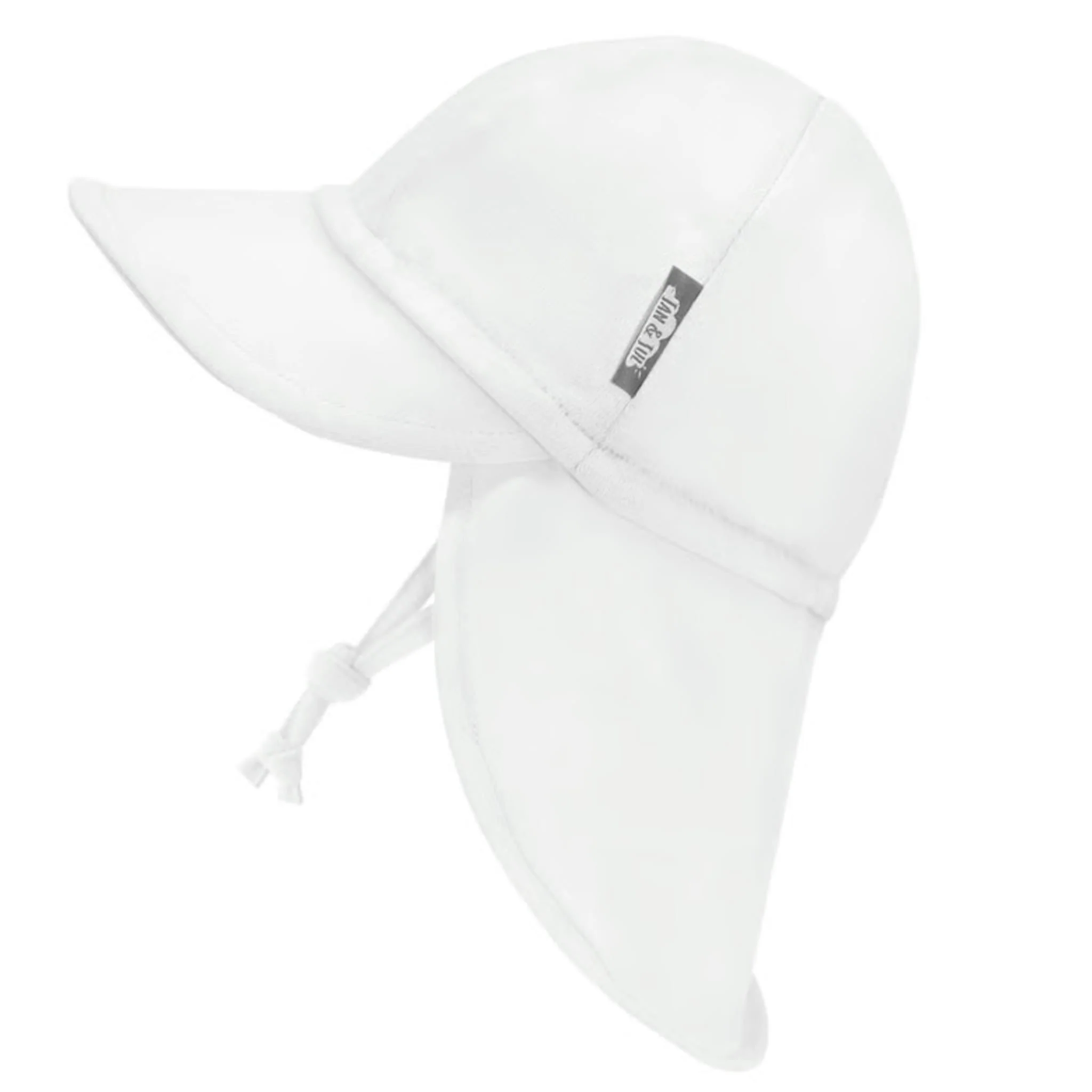 Casquette Coton UV 0-24mois - Blanc - Image 4