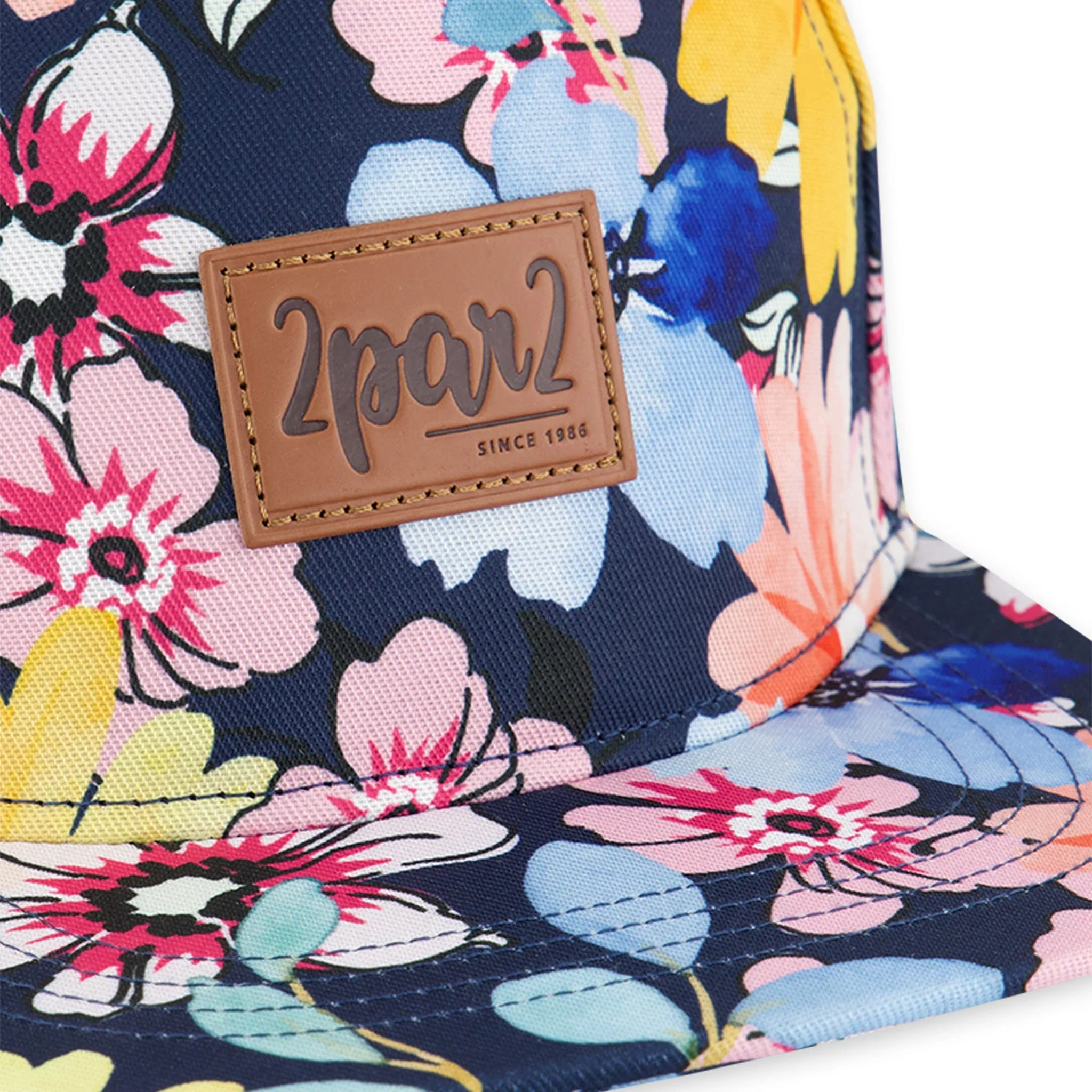 Casquette Fleurs 6-24mois - Image 3