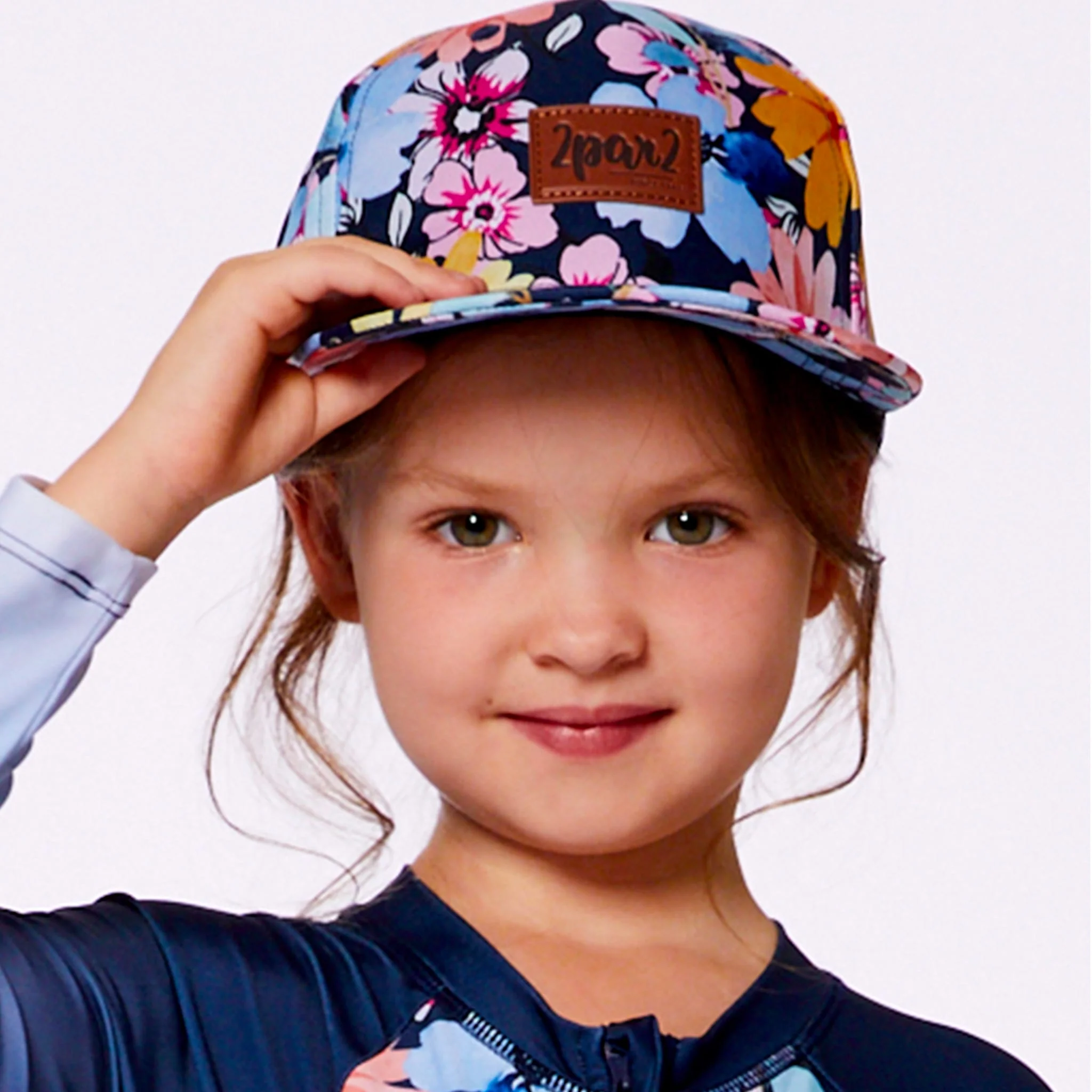 Casquette Fleurs 6-24mois - Image 4