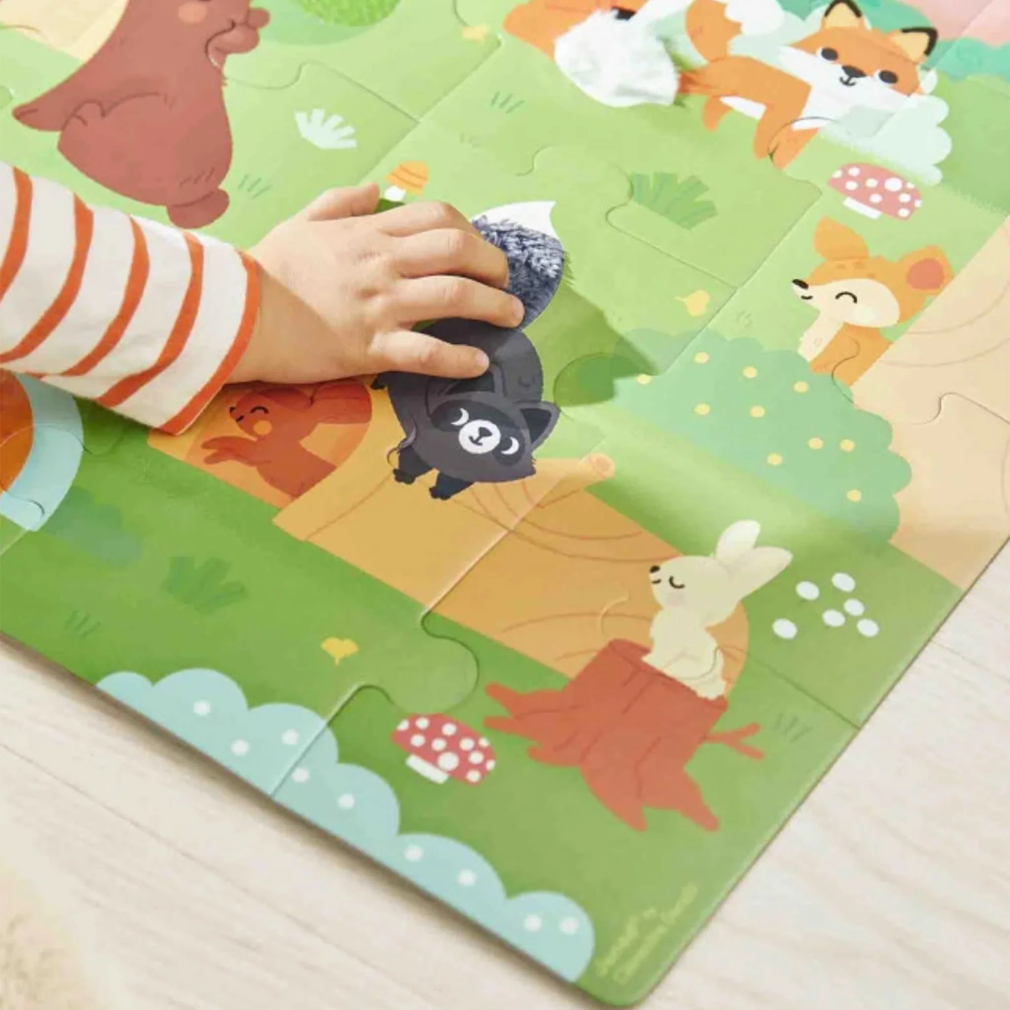Casse-tête Tactile - Animaux de la Forêt - Image 5