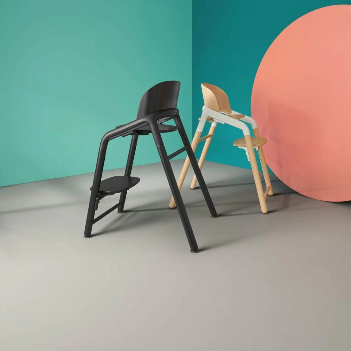 Chaise Haute Complète Giraffe - Noir - Image 13