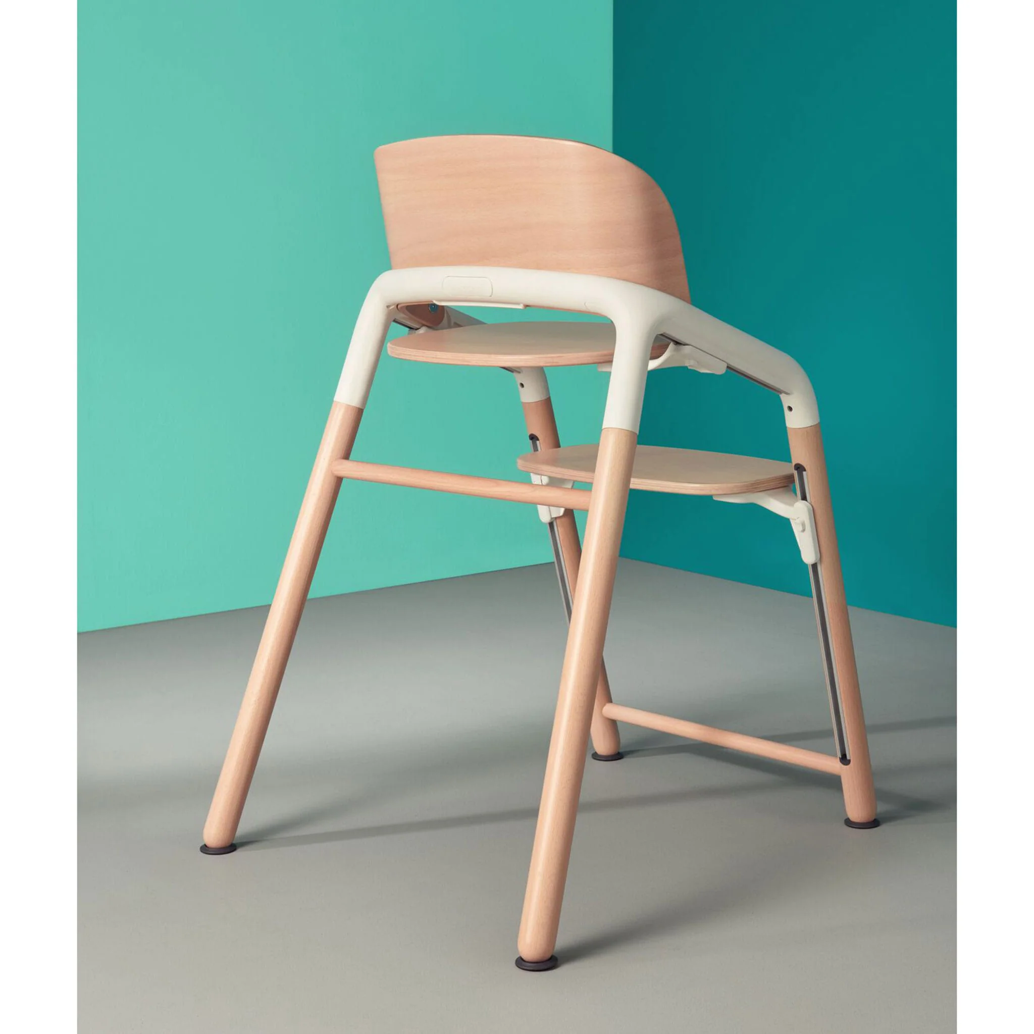 Chaise Haute Complète Giraffe - Naturel / Blanc - Image 15
