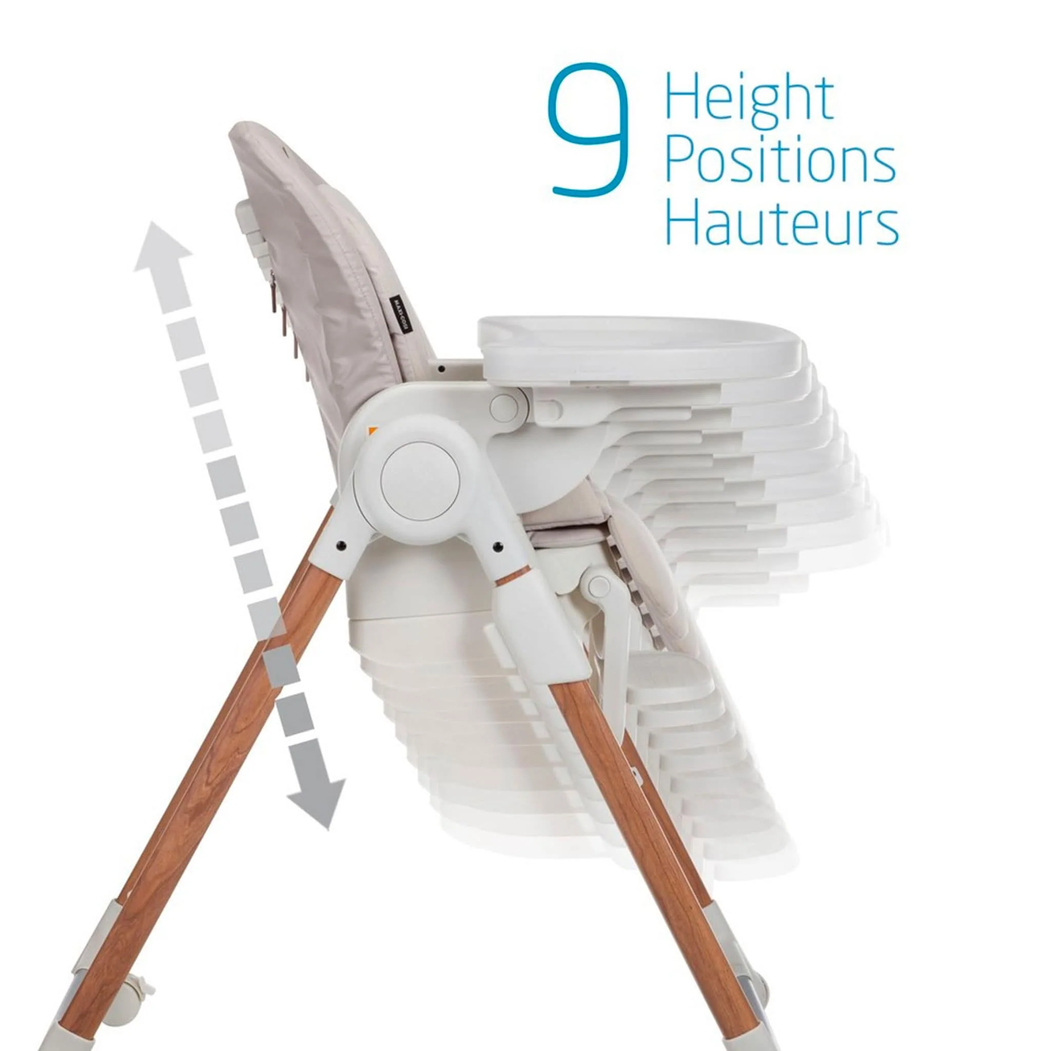 Chaise Haute Minla 6-en-1 - Sand Horizon - Image 4