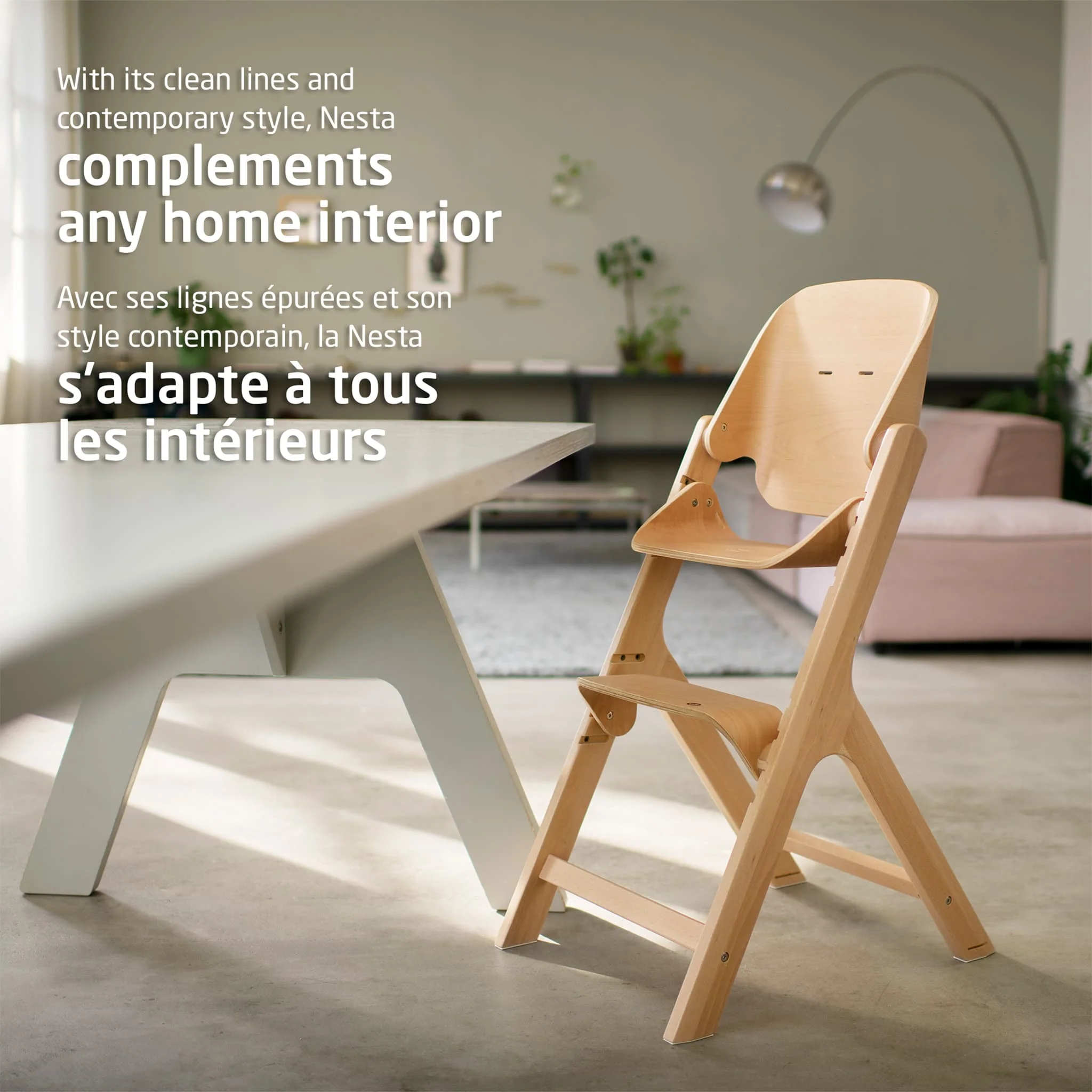 Chaise Haute Nesta - Classic Graphite - Image 12