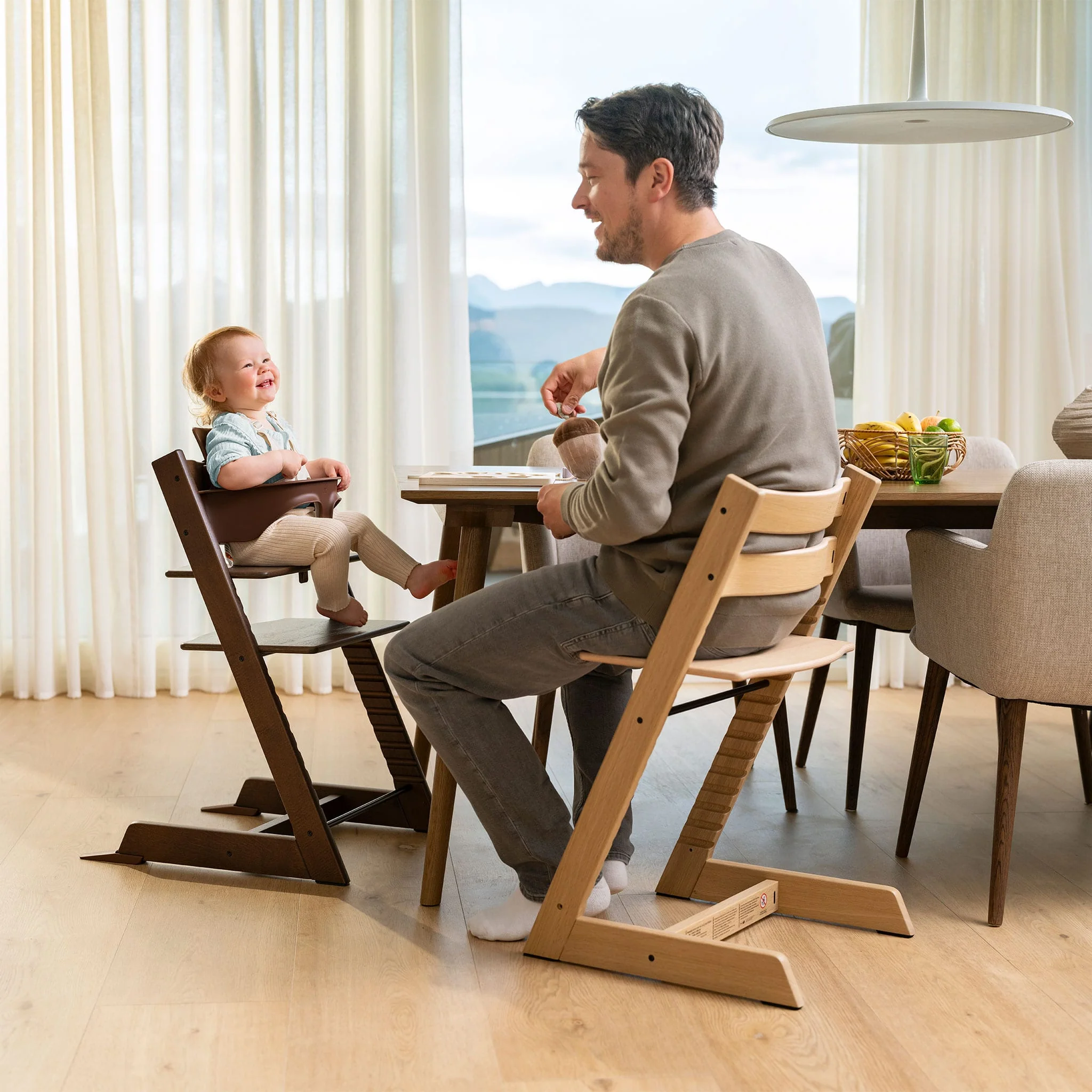 Chaise Haute Tripp Trapp® V2 - Chêne Brun - Image 10