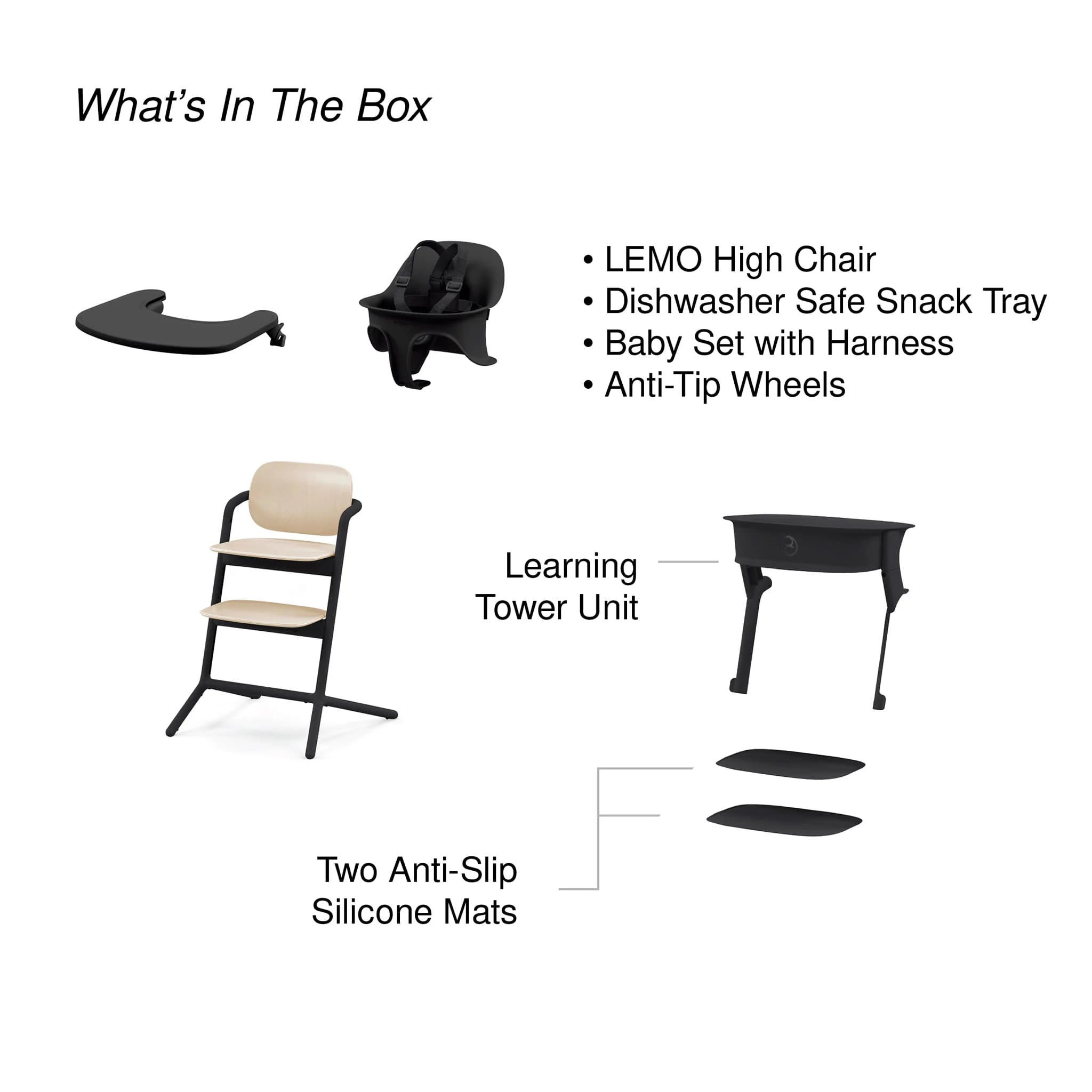 Chaise Lemo 3-en-1 + Tour d'Apprentissage - Image 9