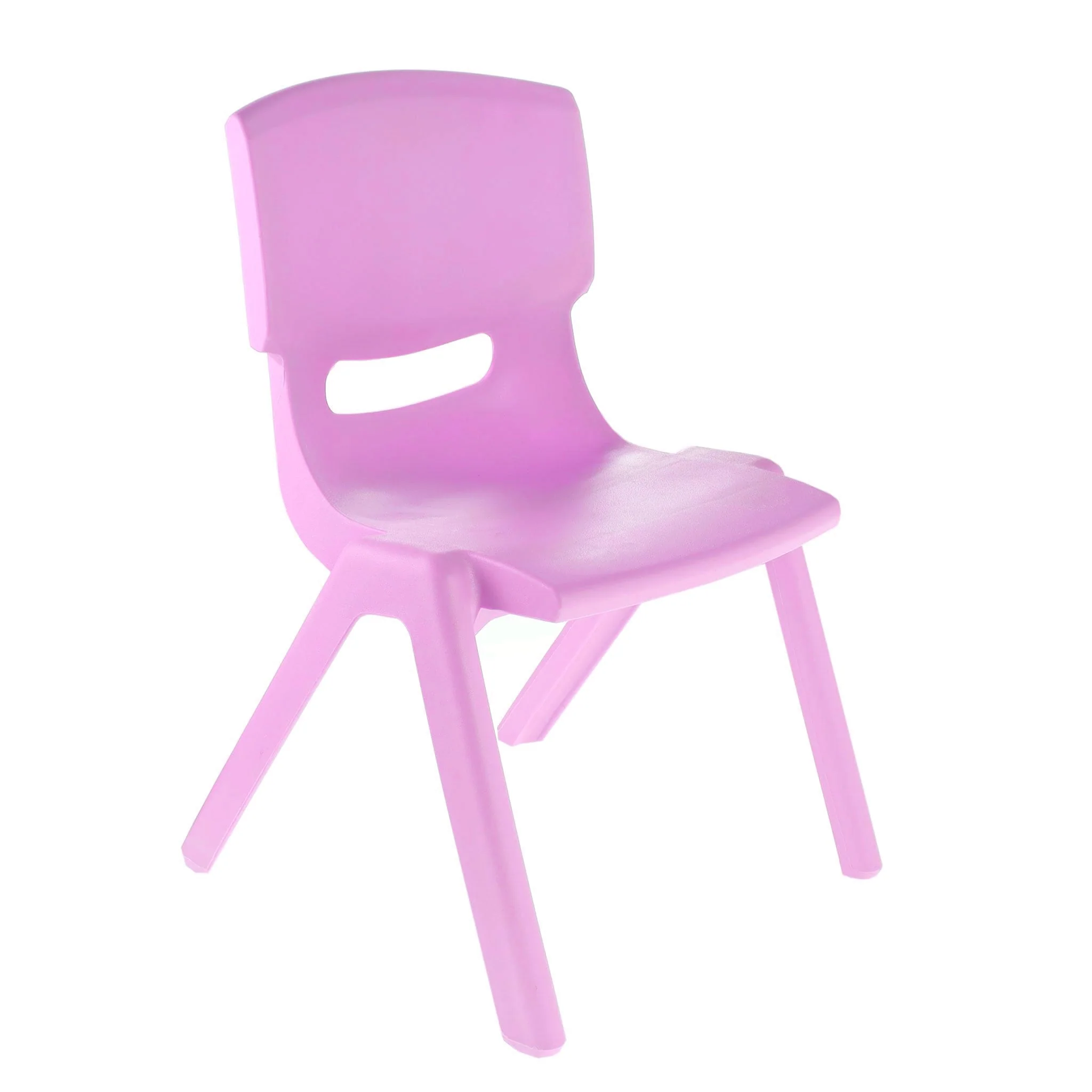 Chaise Plastique pour enfant - Mauve - Image 2
