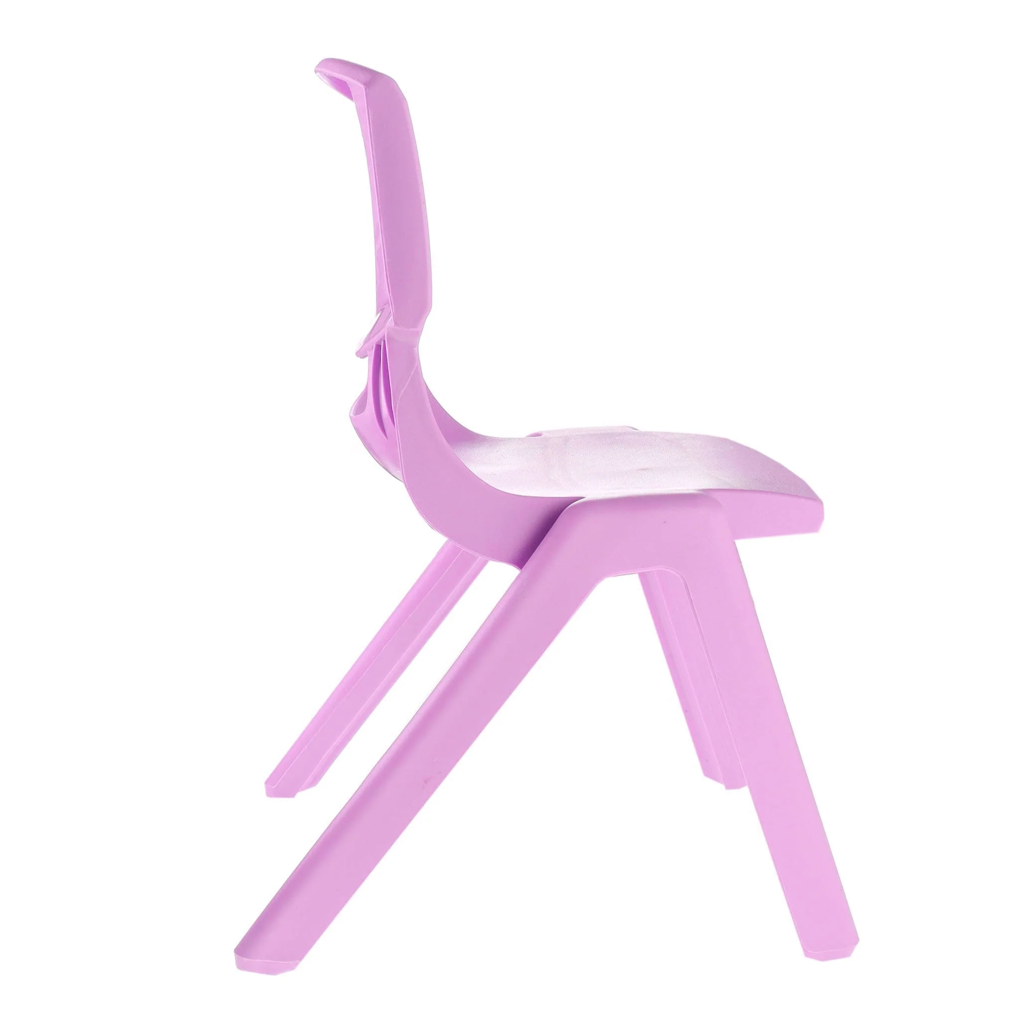 Chaise Plastique pour enfant - Mauve - Image 3
