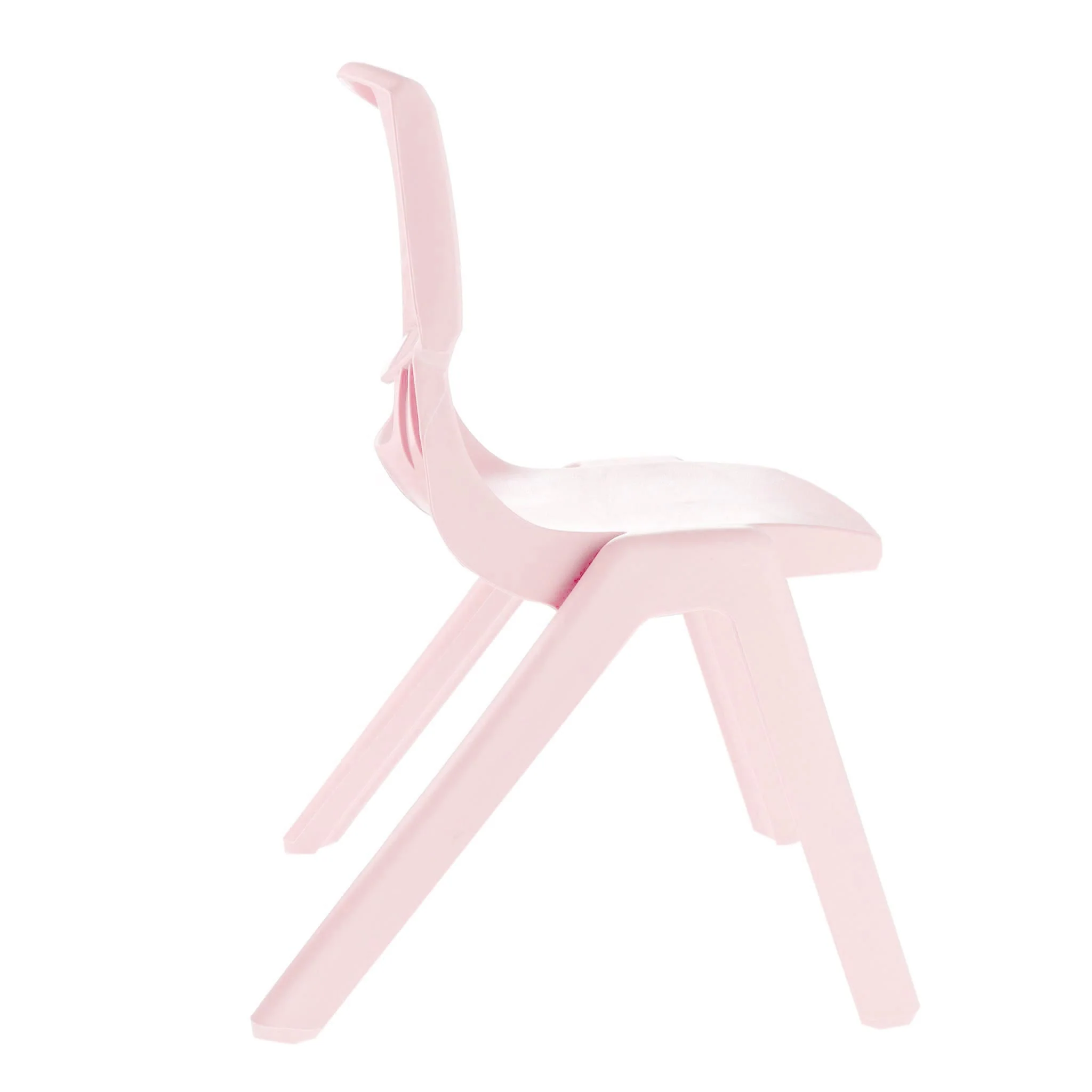 Chaise Plastique pour enfant - Rose Pâle - Image 2