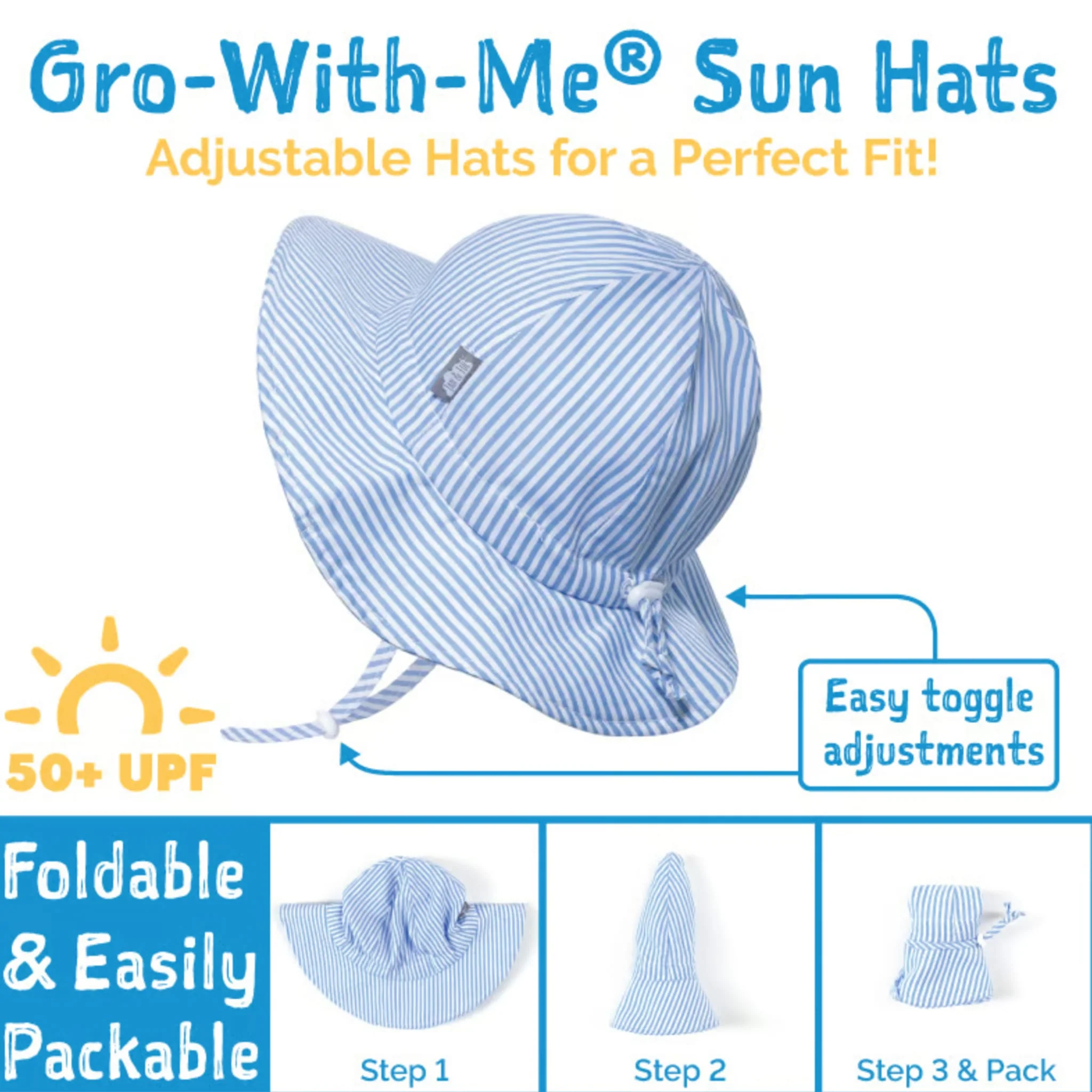Chapeau Coton UV Prairie 0-24mois - Image 5