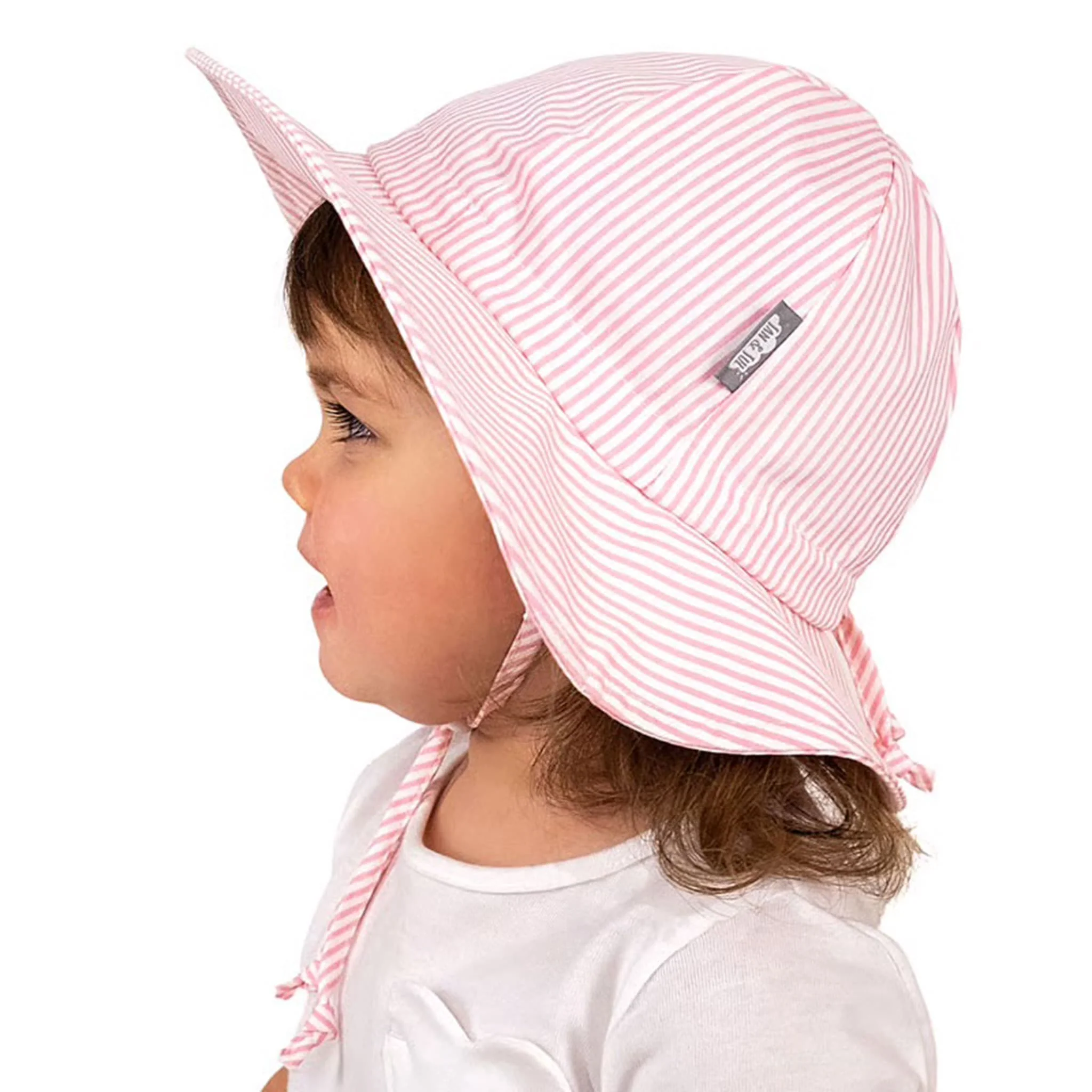 Chapeau Coton UV Rayé 2-5ans - Image 2