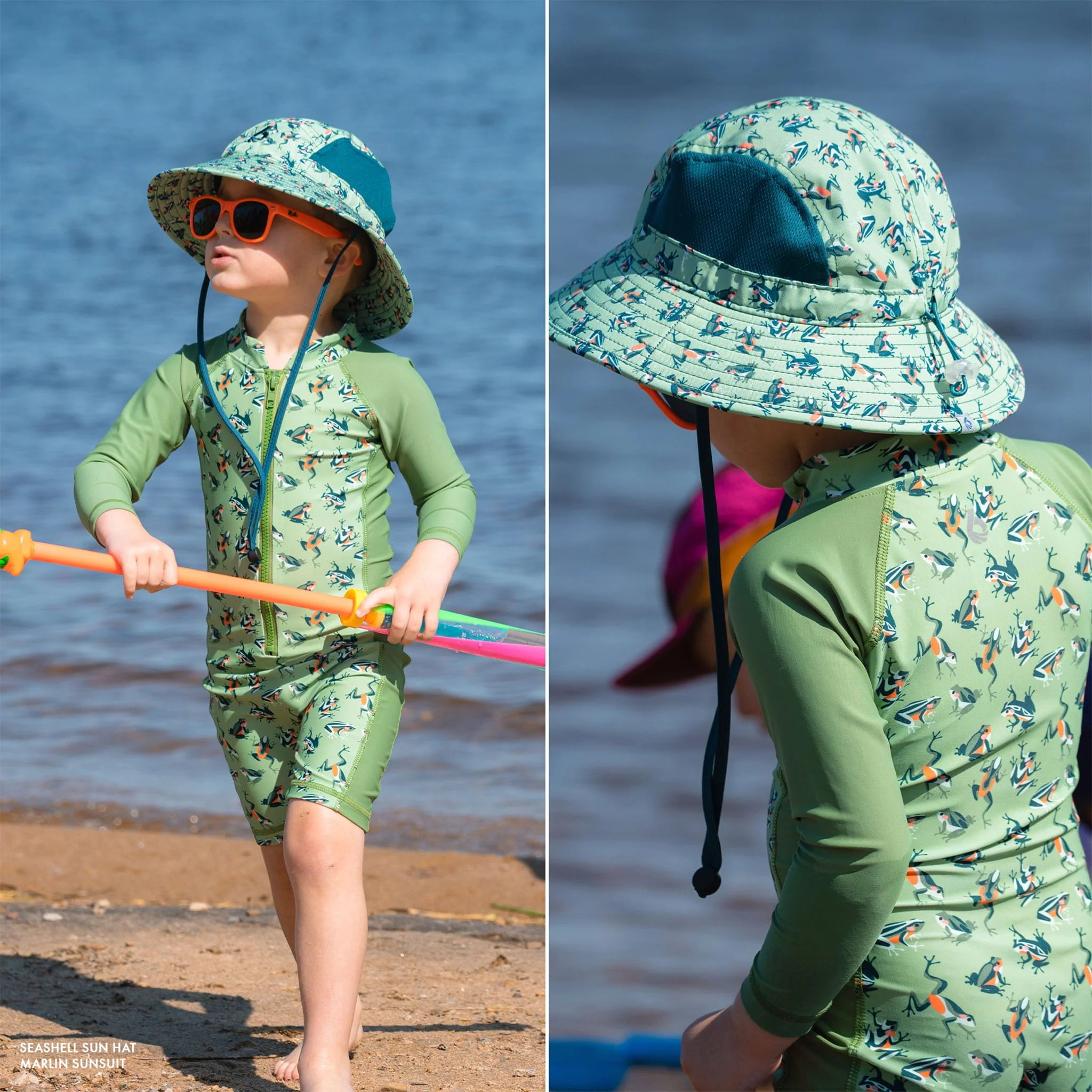 Chapeau UV Seashell 6-24mois - Image 2