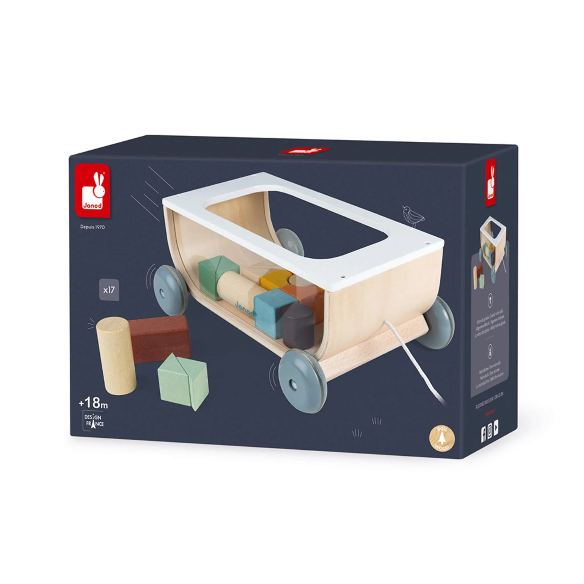 Chariot Ă Tirer de Cubes - Sweet Cocoon - Image 7