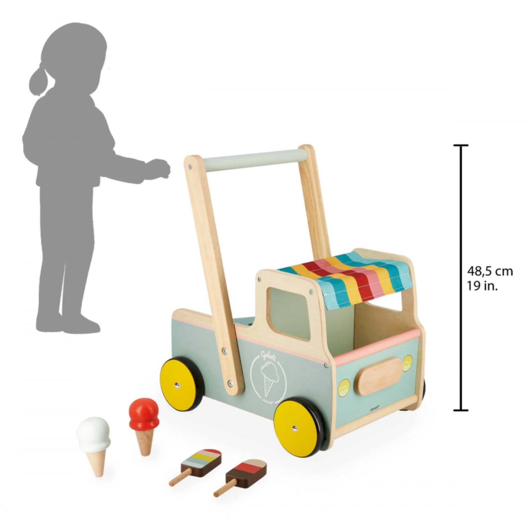 Chariot de Marche - Marchand de Glaces - Image 3