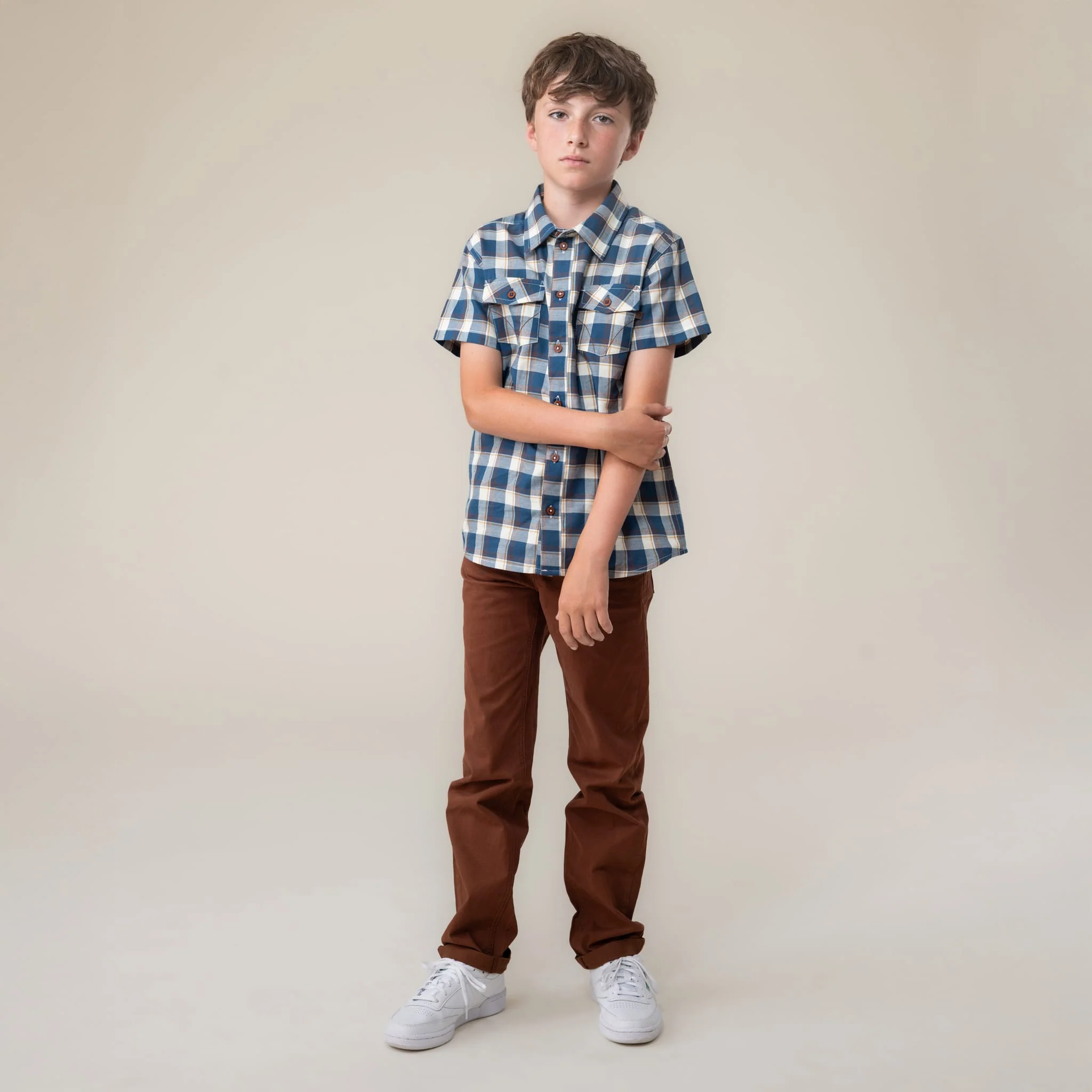 Chemise Carreaux Ouest 2-12ans - Image 3