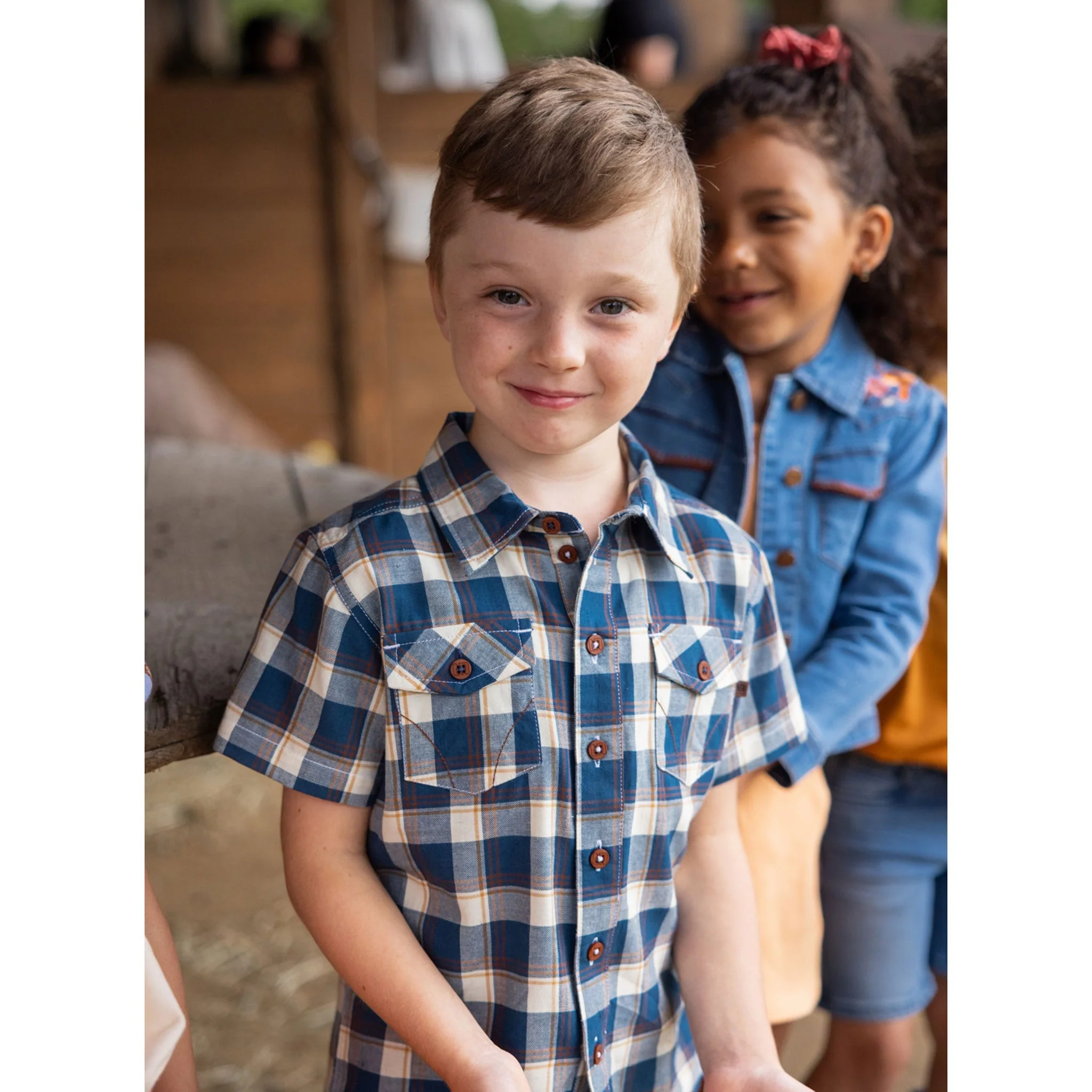 Chemise Carreaux Ouest 2-12ans - Image 8