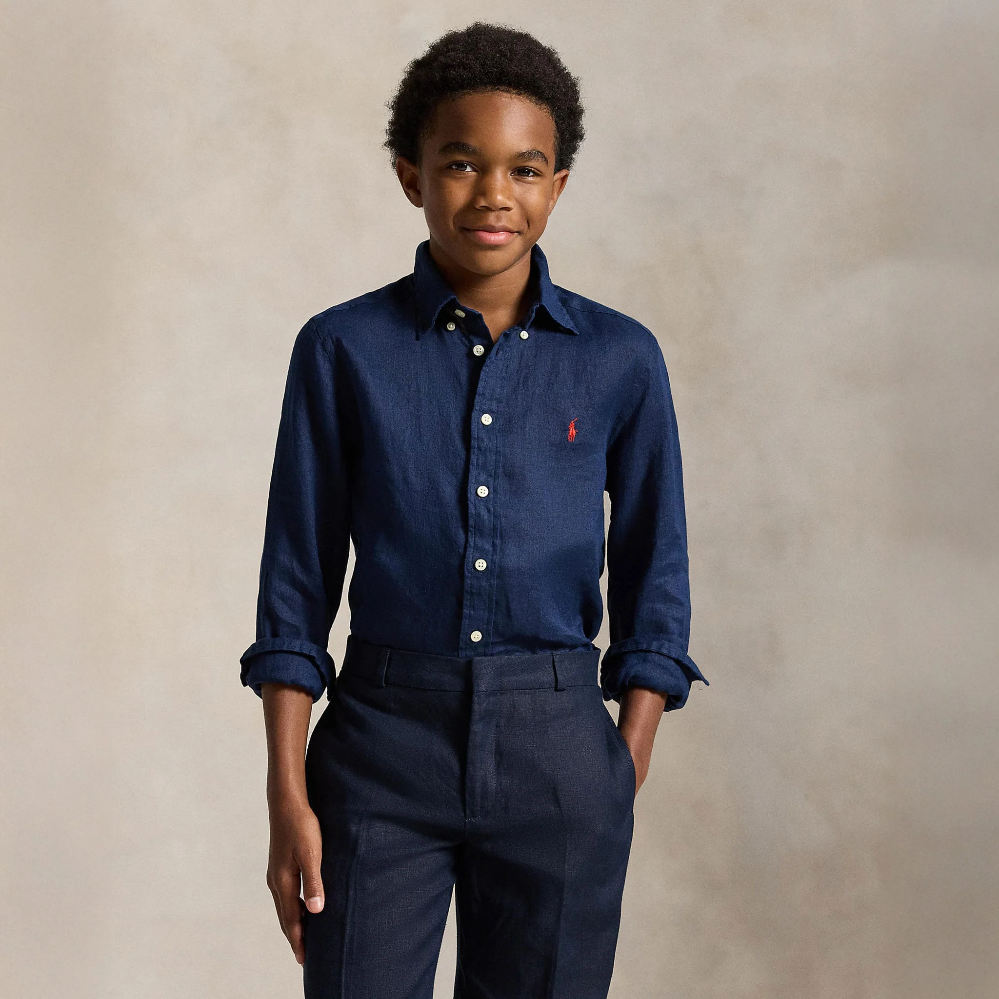 Chemise Lin Sport 8-16ans - Image 2