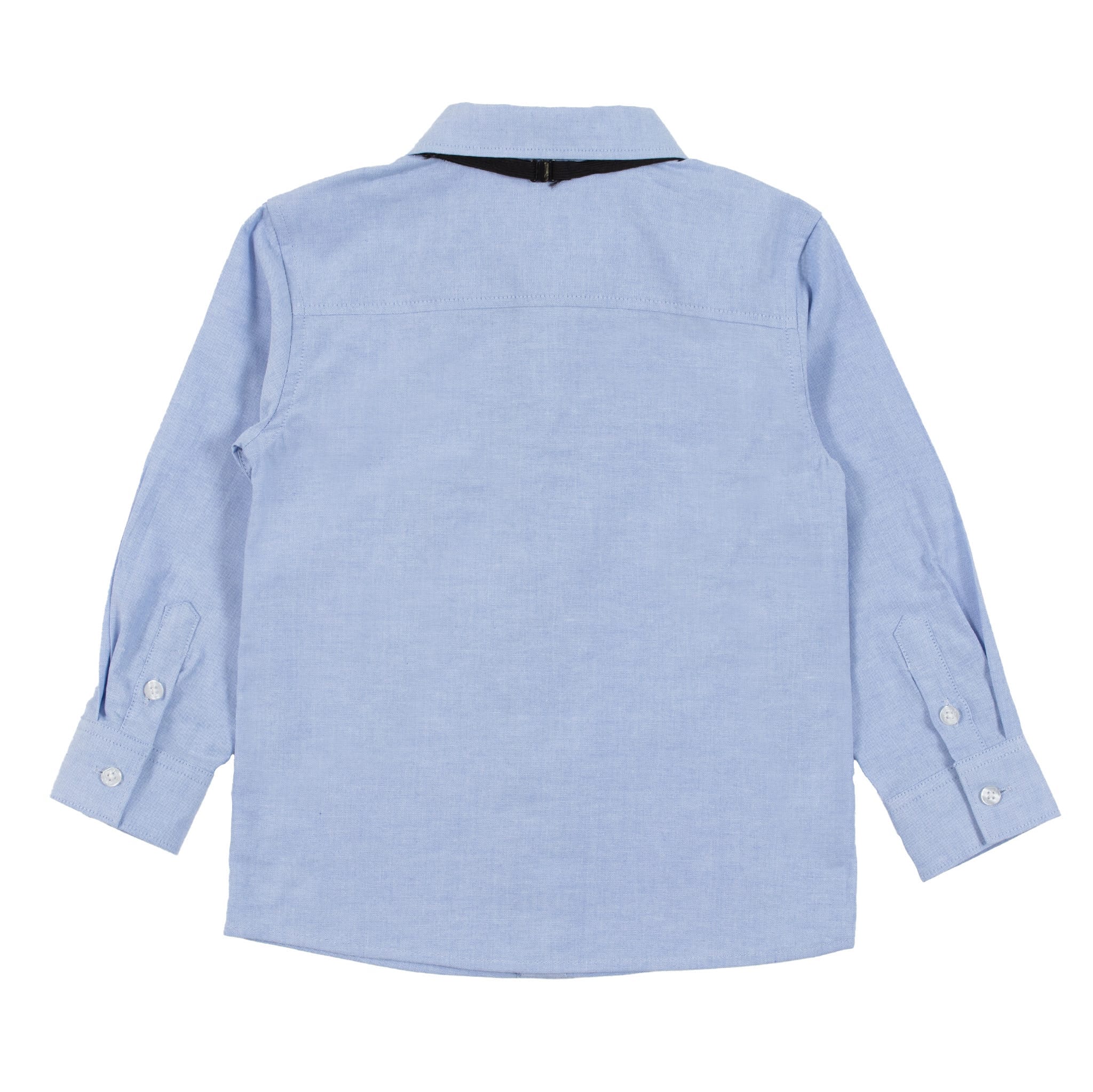 Chemise Manches Longues Cravate Bleue 2-12ans - Image 3