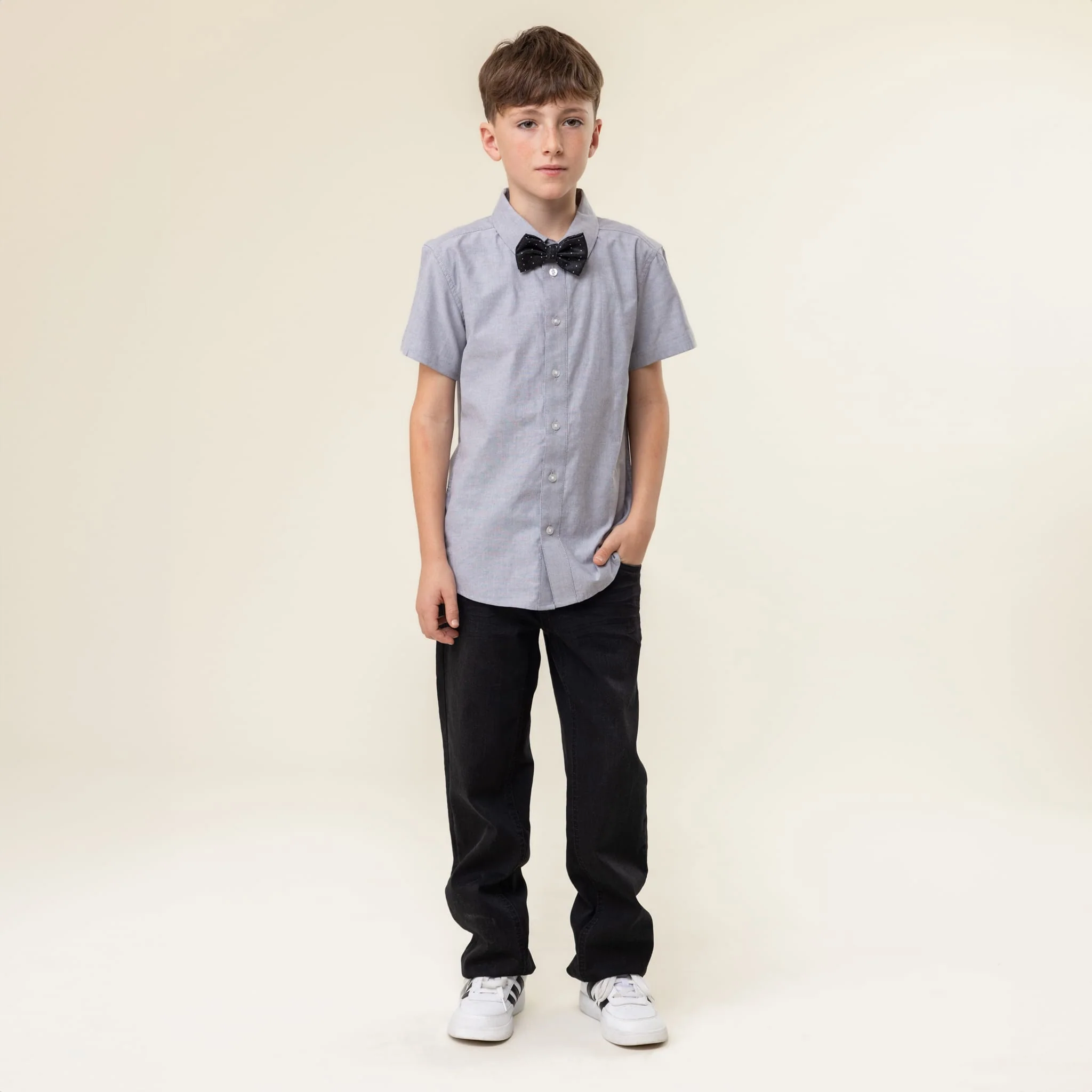Chemise Noeud Papillon 2-12ans - Image 5