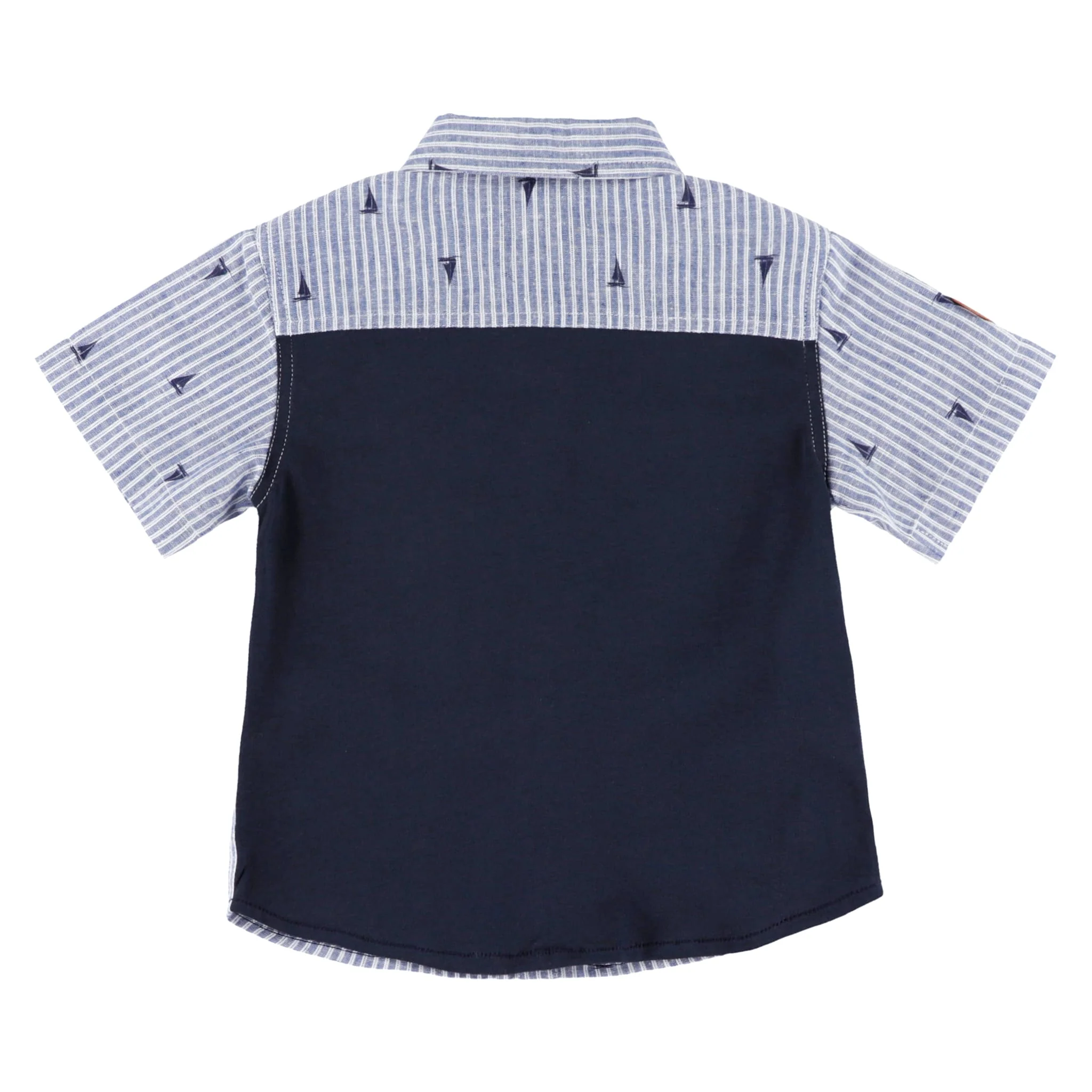 Chemise Rayée Océan 6-24mois - Image 3