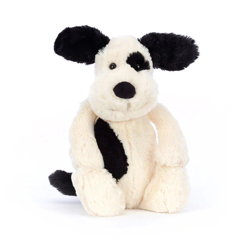 Chien Crème Et Noir
