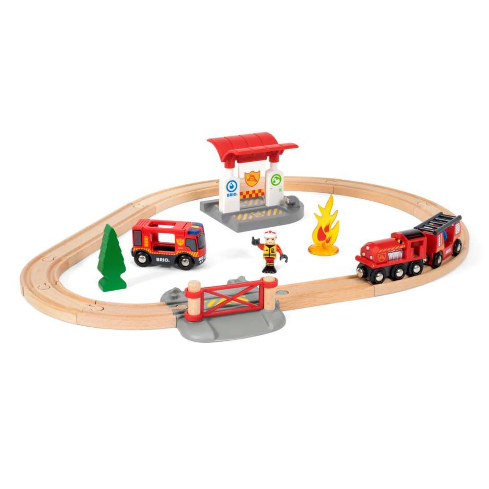 Circuit Action Pompier - Jouet de Train Brio World - Image 4
