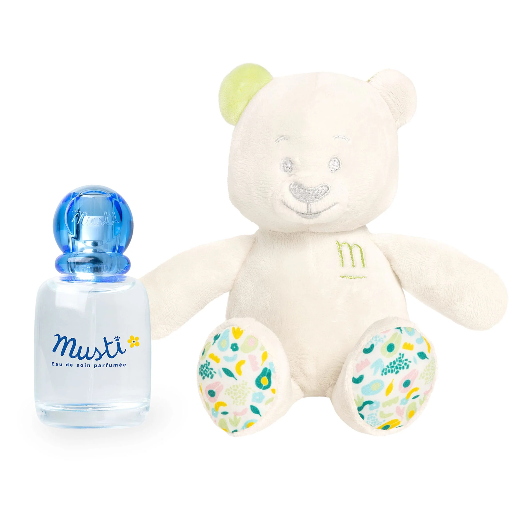 Coffret Cadeau Naissance Musti Pastel