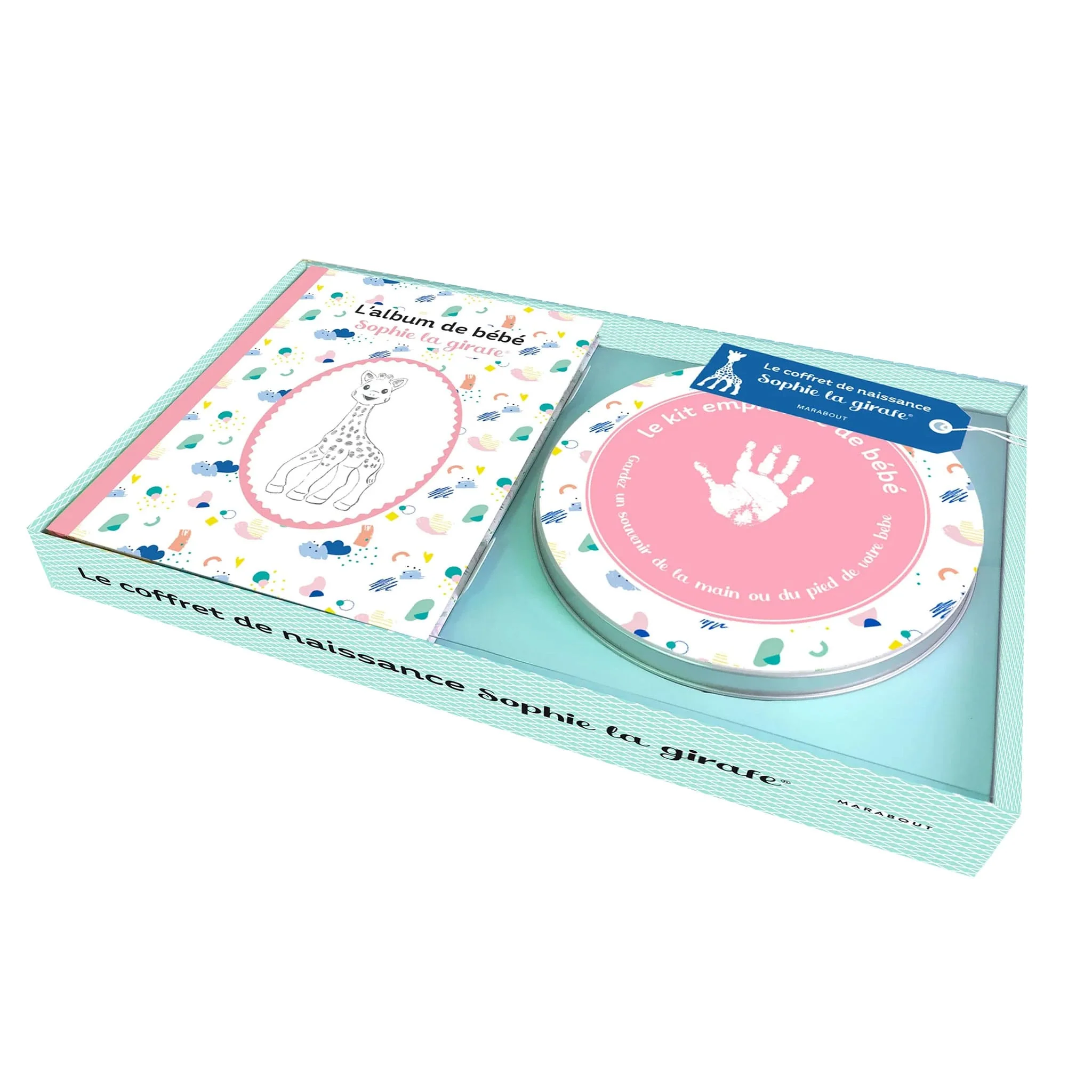 Coffret de Naissance Empreinte avec Sophie la Girafe