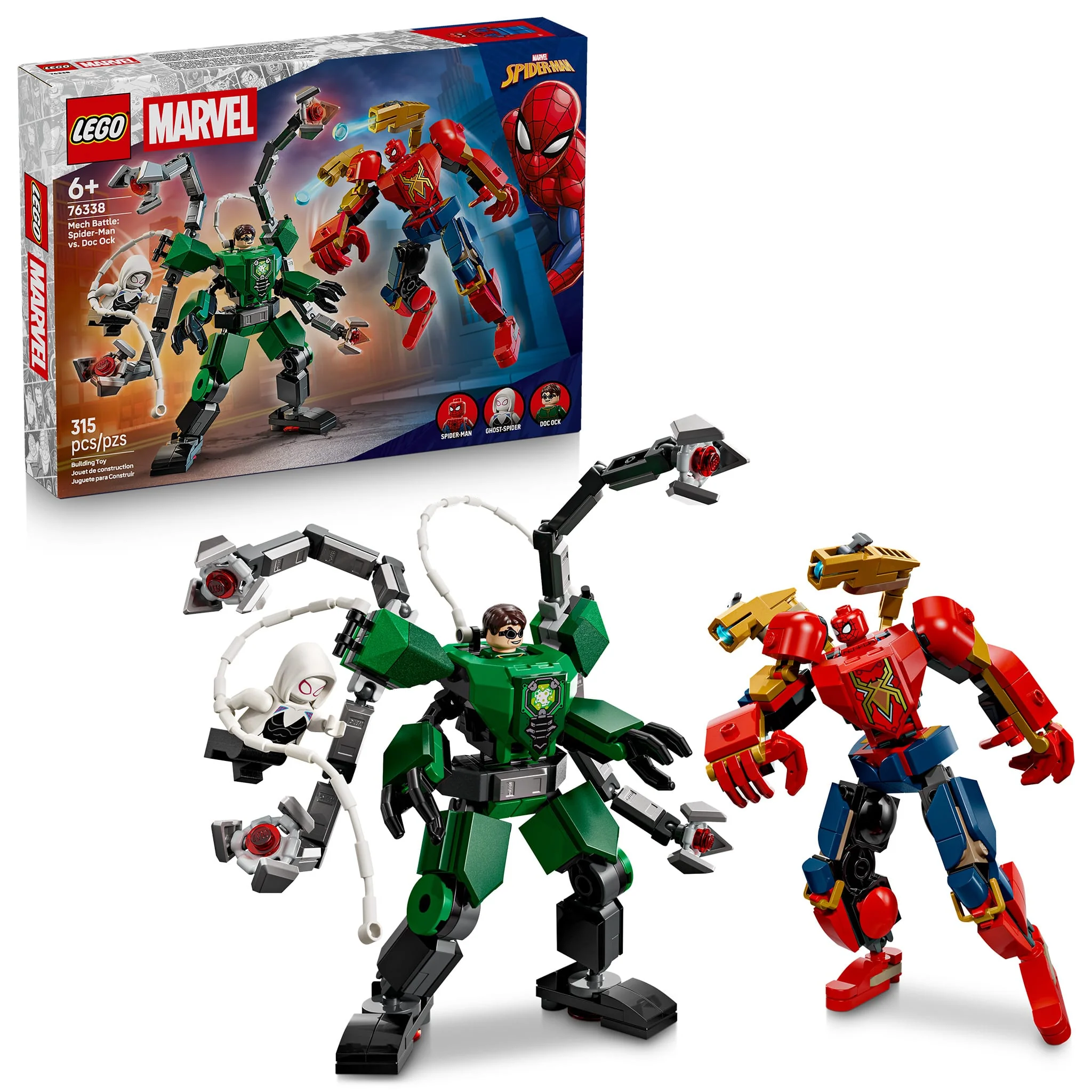 LEGO® ǀ Marvel Combat des robots : Spider-Man contre Doc Ock