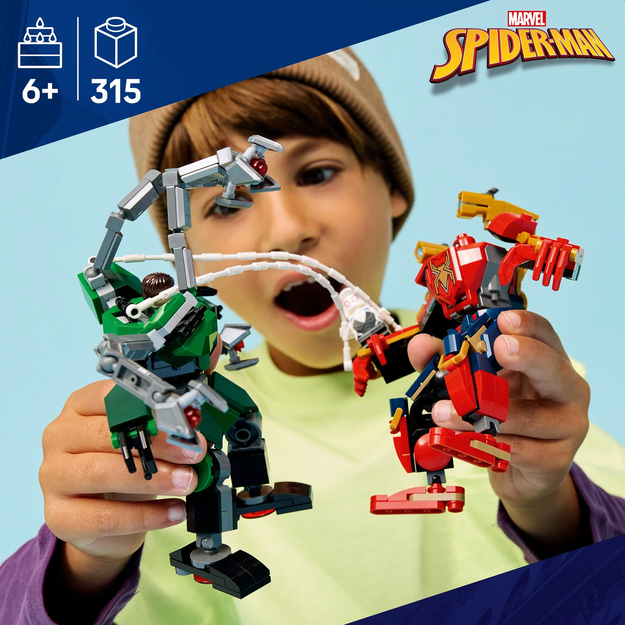 LEGO® ǀ Marvel Combat des robots : Spider-Man contre Doc Ock - Image 2