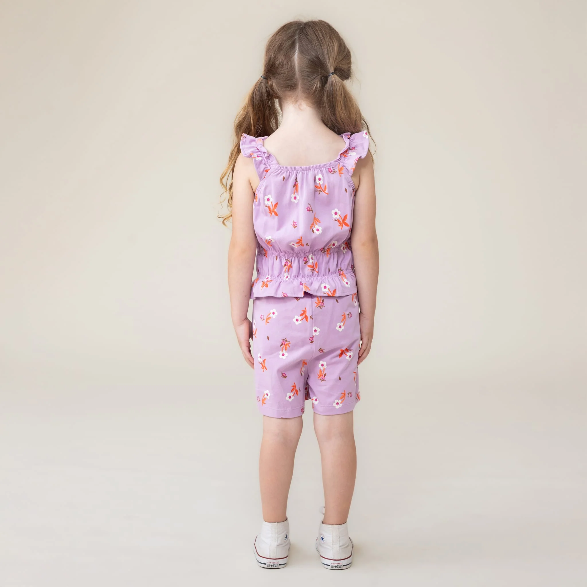 Combi-court Fleurs 2-12ans - Image 3