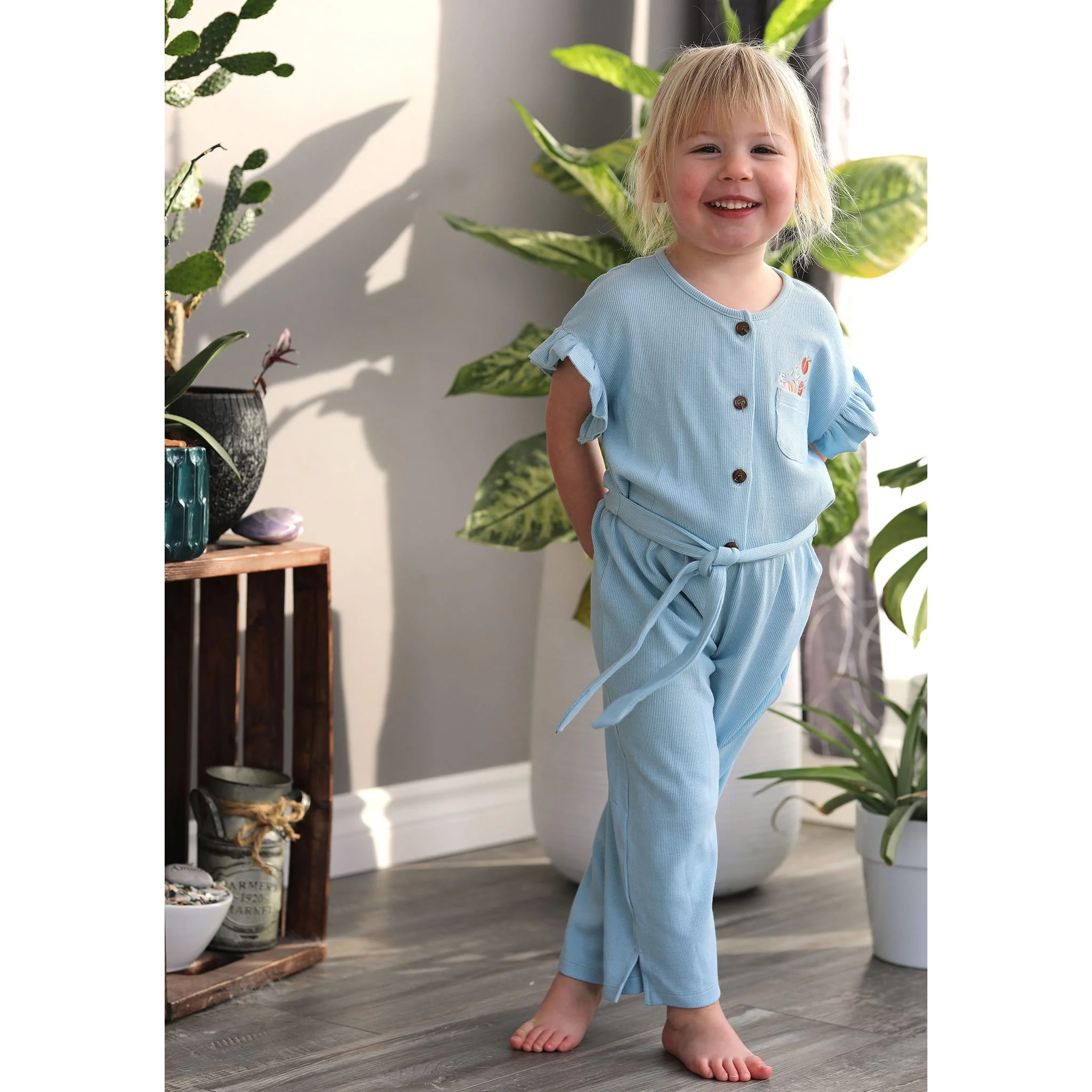 Combinaison Pique-nique Bleue 2-8ans - Image 6