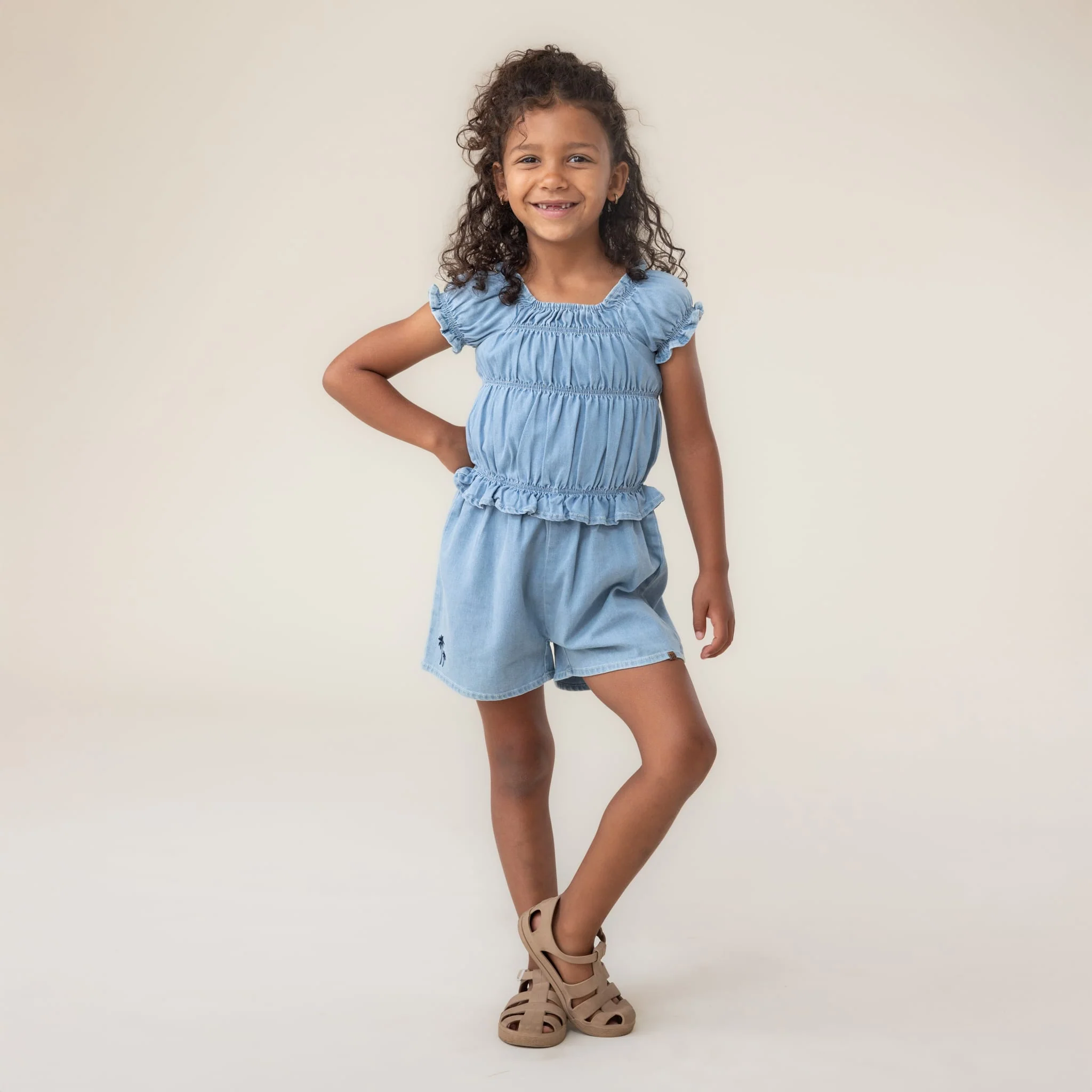 Combinaison Denim Mer 2-12ans - Image 2