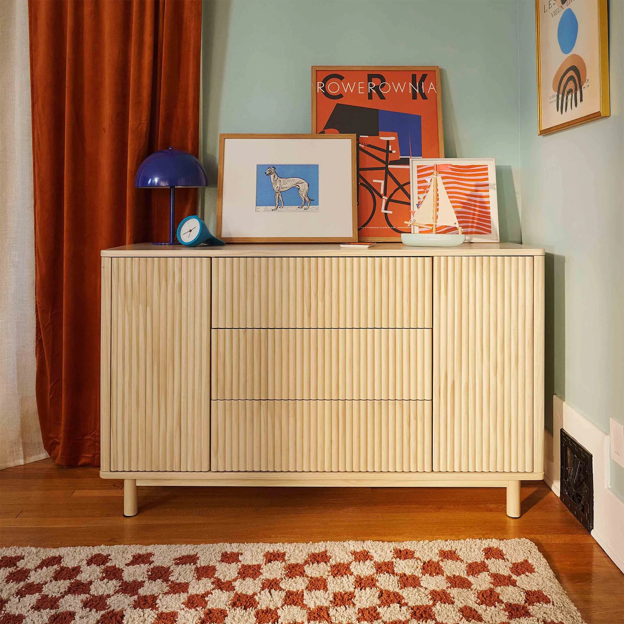 Commode assemblée Pogo Tambour - Blond - Image 13