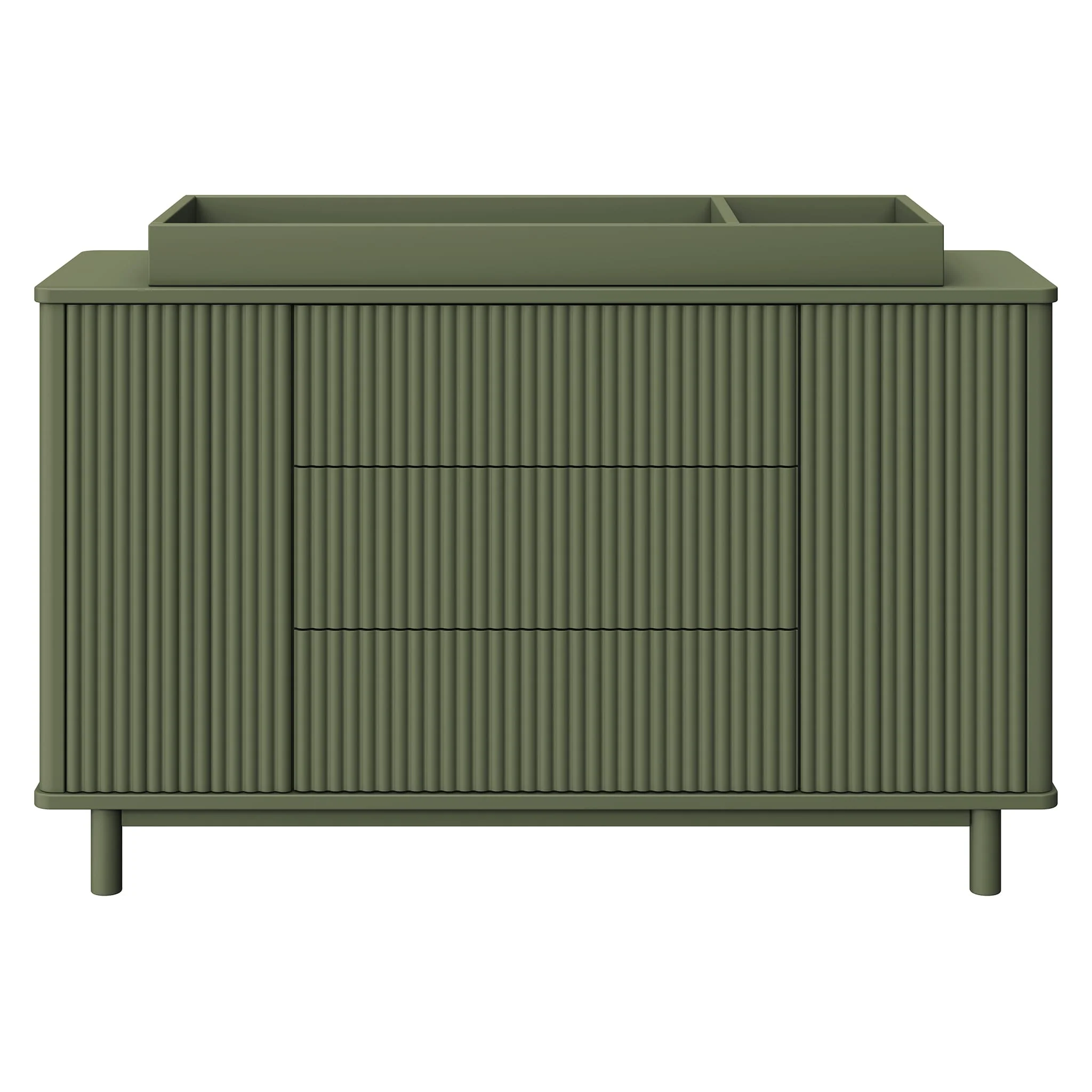 Commode assemblée Pogo Tambour - Olive - Image 8