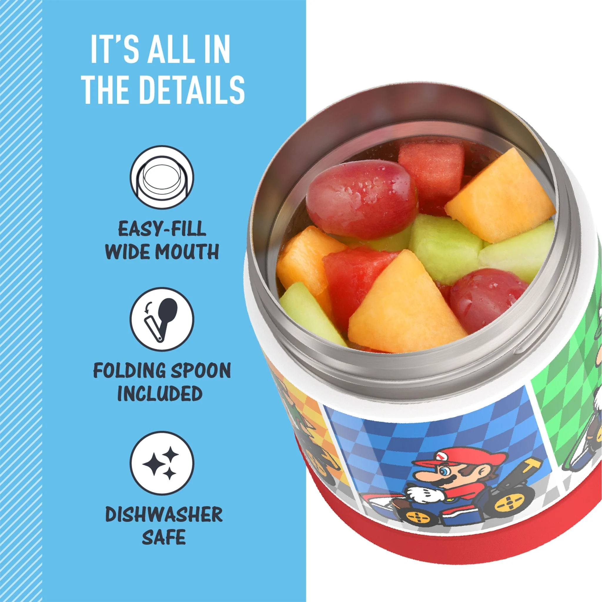 Contenant Thermos 290ml - Mario Kart - Image 10
