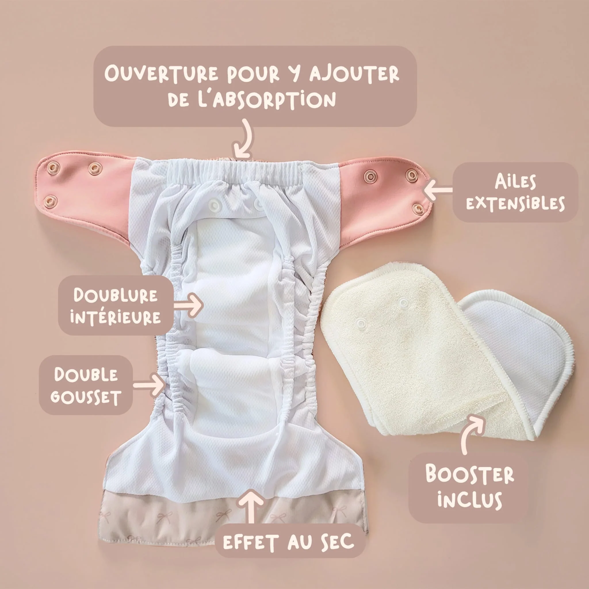 Couche Lavable Nouveau-nĂ© - ForĂȘt - Image 4
