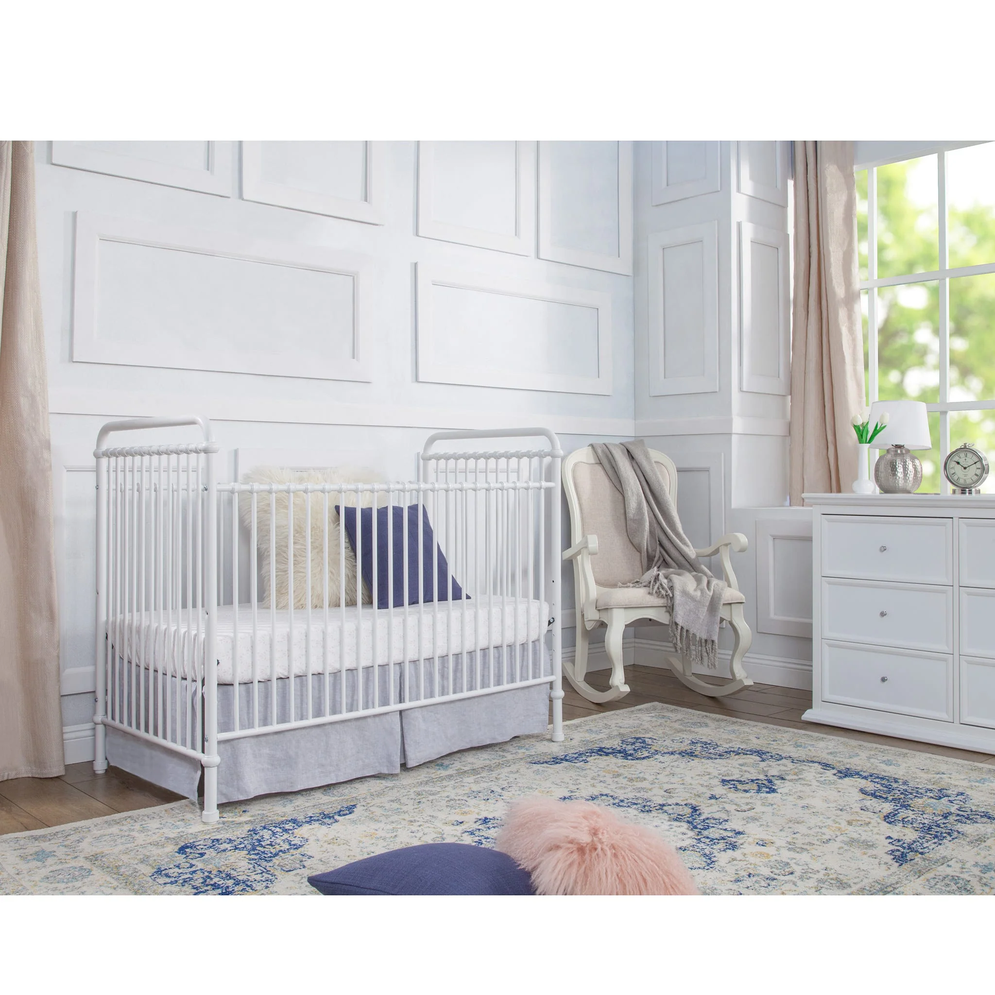 Couchette Évolutive 3 en 1 Abigail - Blanc Lavé - Image 10
