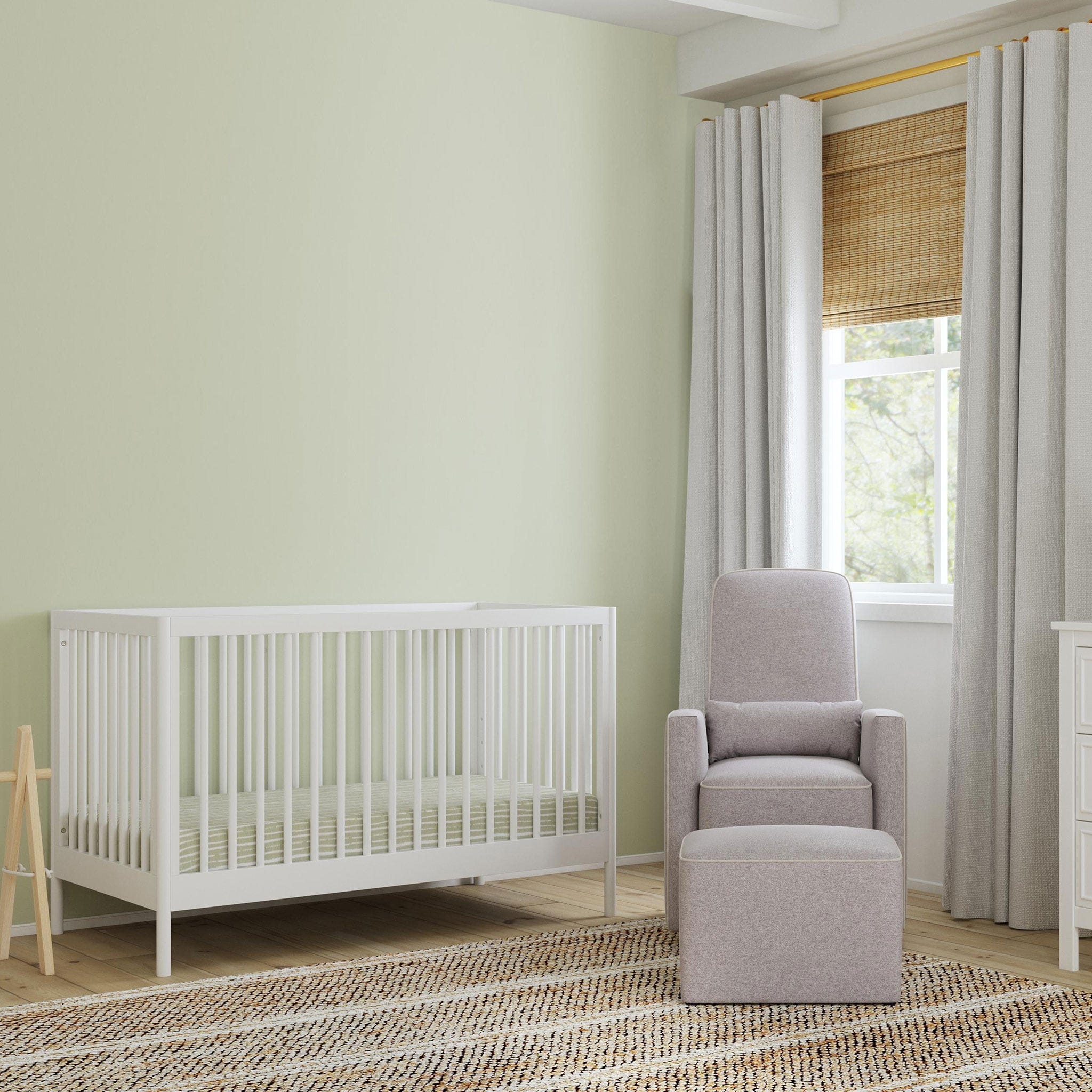 Couchette Convertible 3-en-1 Birdie - Blanc - Image 9